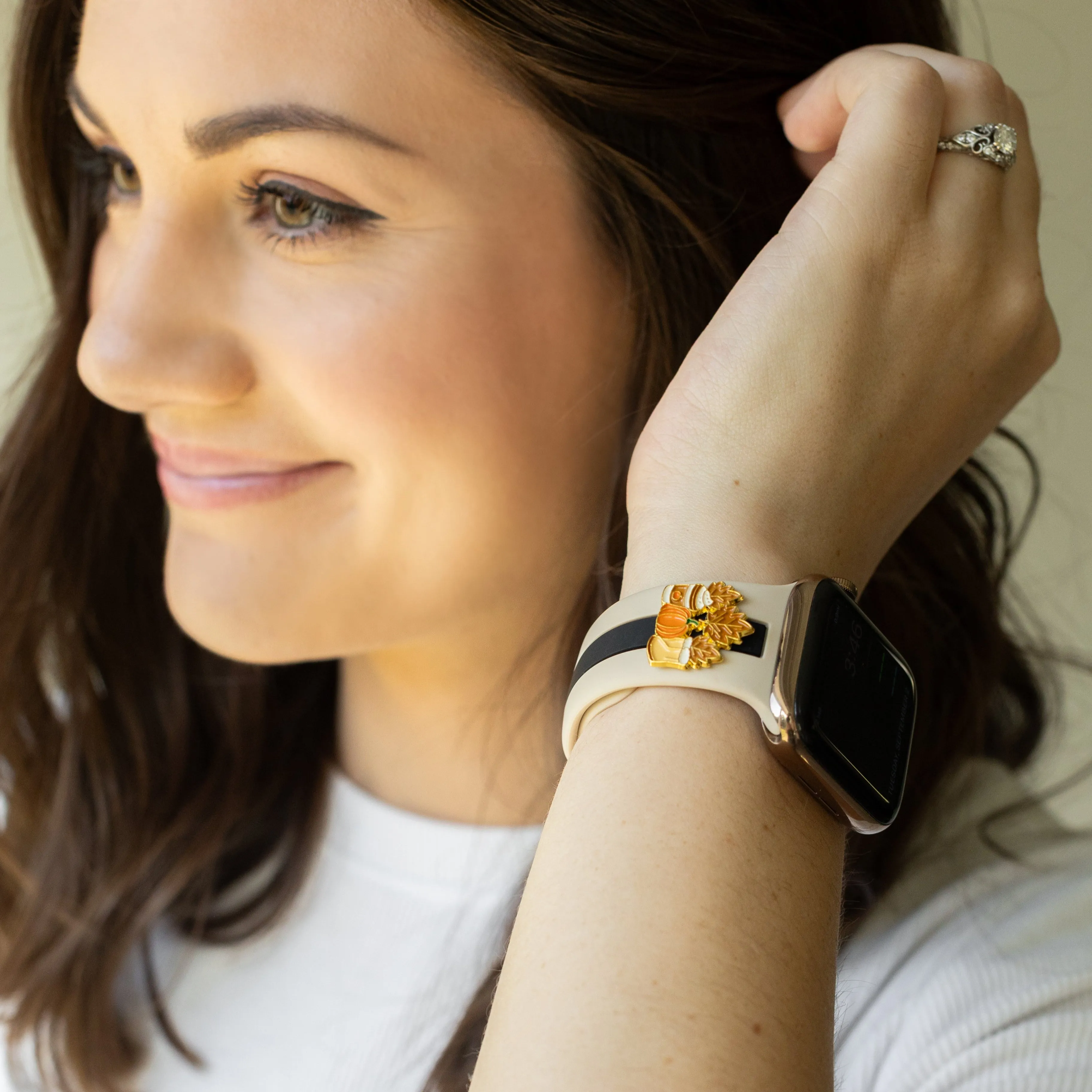 Can You ππ Itβs Fall Nude & Black Skye Watchband sold by Strawberry Avocados product image thumbnail 2