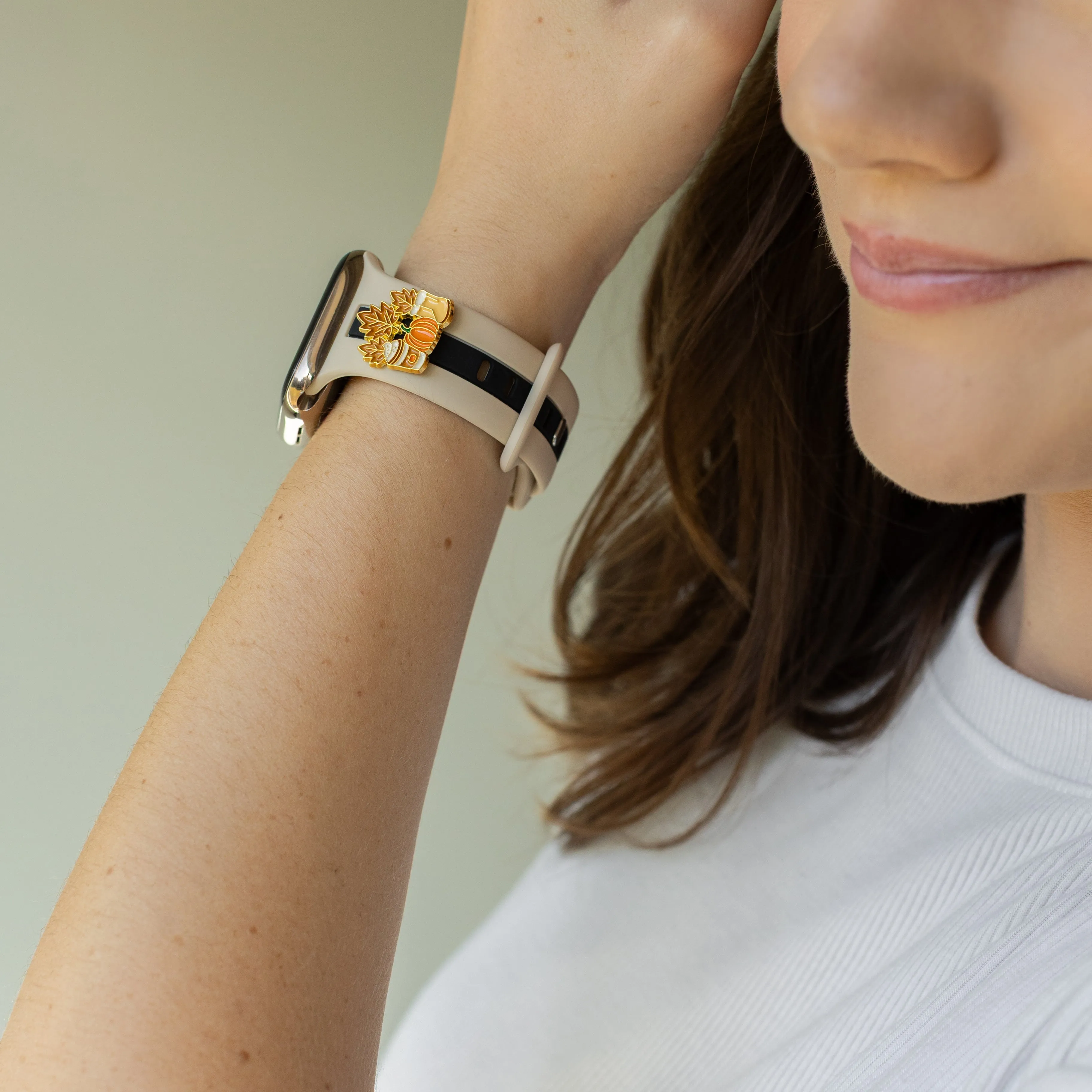 Can You ππ Itβs Fall Nude & Black Skye Watchband sold by Strawberry Avocados product image thumbnail 3