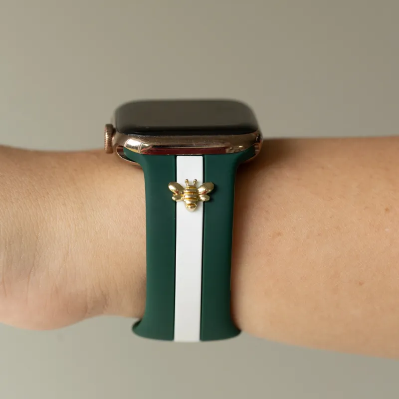 Skye Forest Green Smart Watch Band sold by Strawberry Avocados