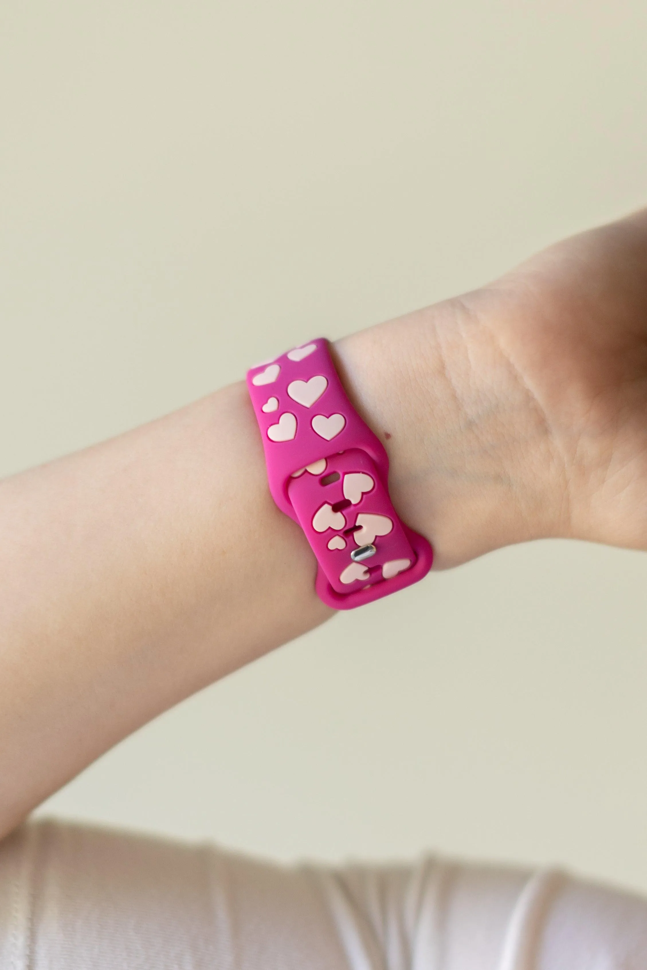 Magenta & Pink Love & Luxe Apple Watch Band sold by Strawberry Avocados product image thumbnail 2