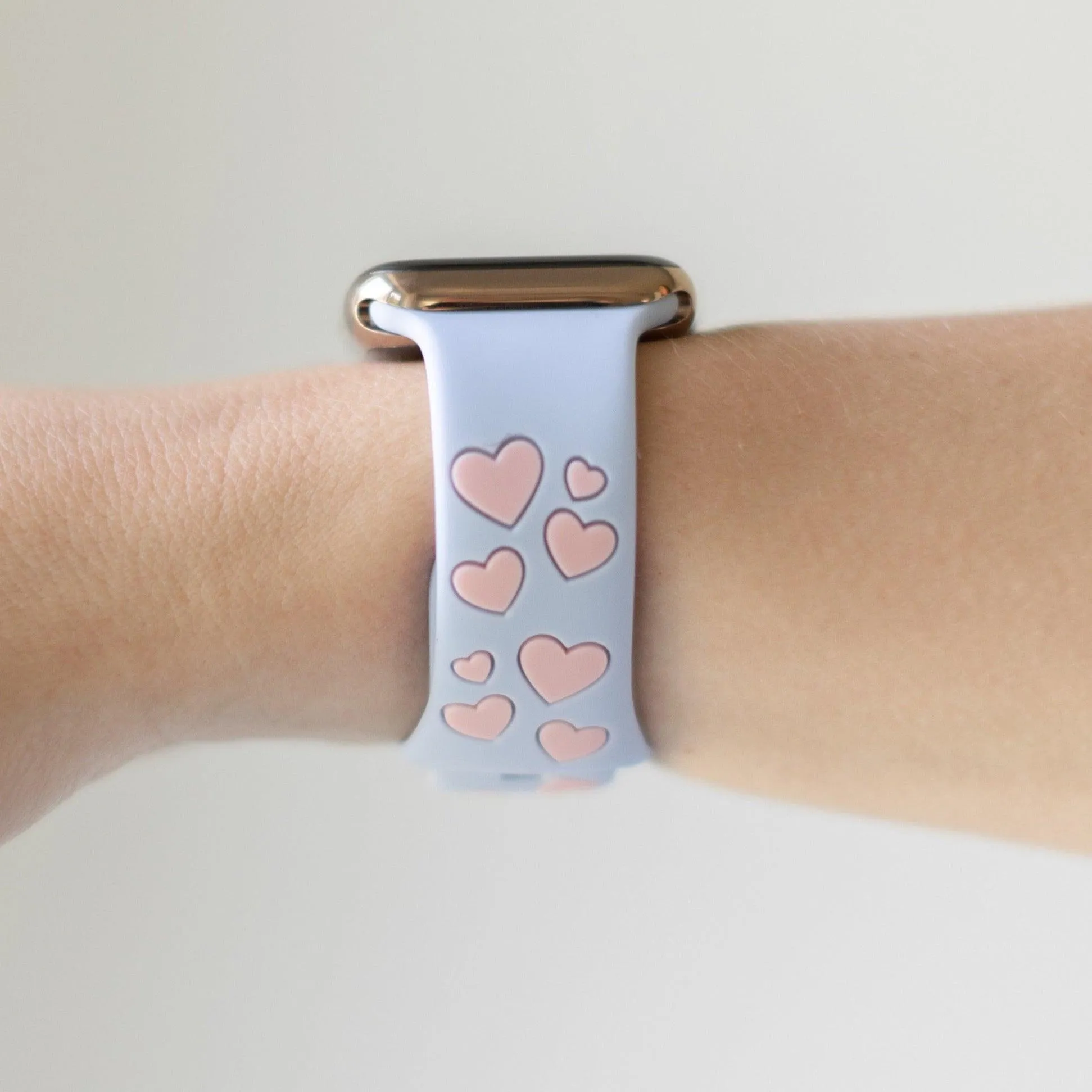 Cotton Candy Love & Luxe Apple Watch Band sold by Strawberry Avocados