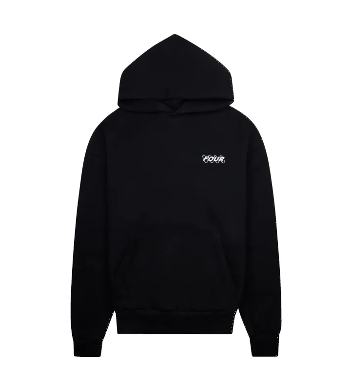 Circles Logo Hoodie Black sold by FOUR Amsterdam