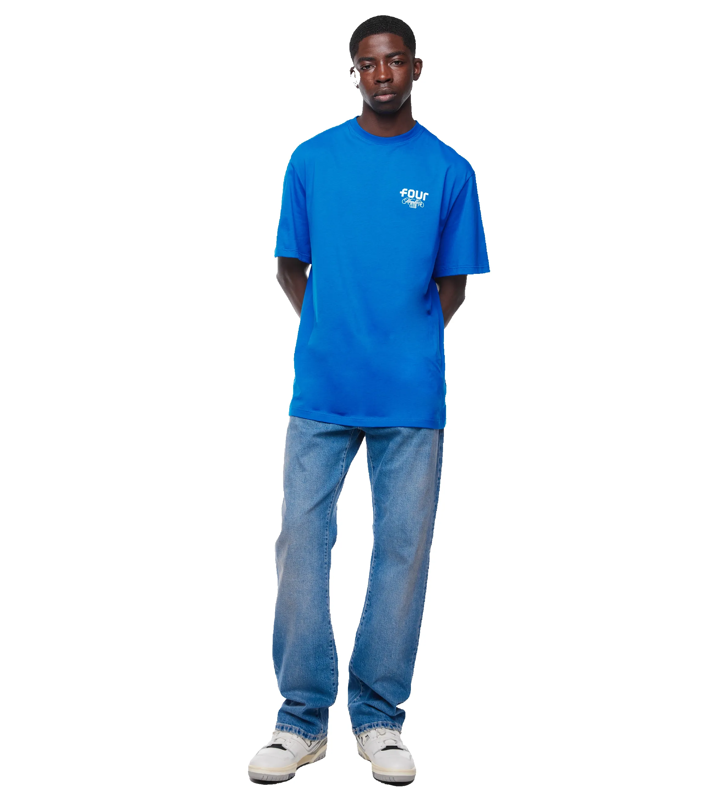 T-shirt Members Club Princess Blue sold by FOUR Amsterdam product image thumbnail 3