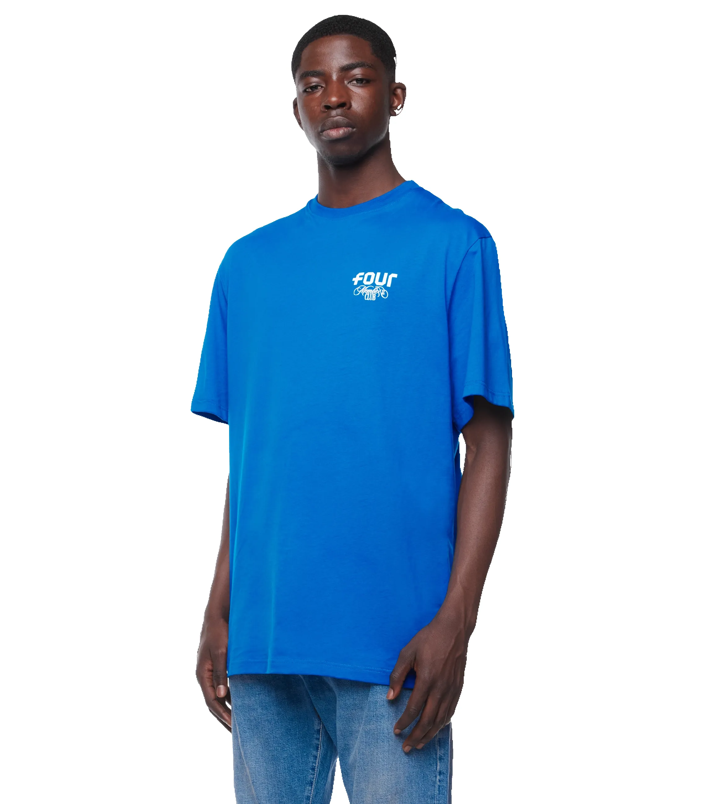 T-shirt Members Club Princess Blue sold by FOUR Amsterdam product image thumbnail 4