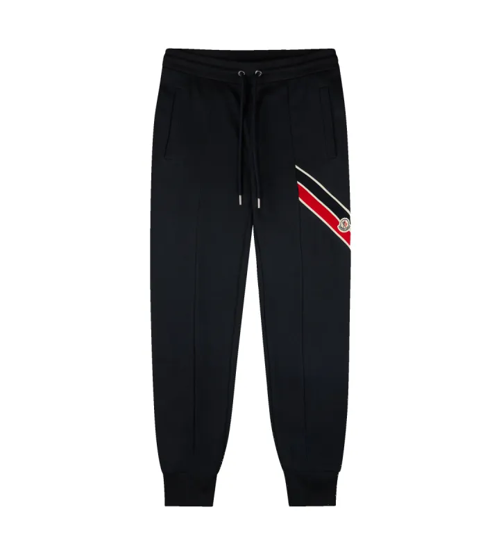 Tricolour Track Pants Navy sold by FOUR Amsterdam