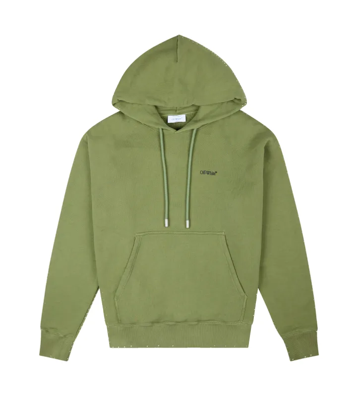 Military Green Arrow Skate Hoodie Four Leaf sold by FOUR Amsterdam
