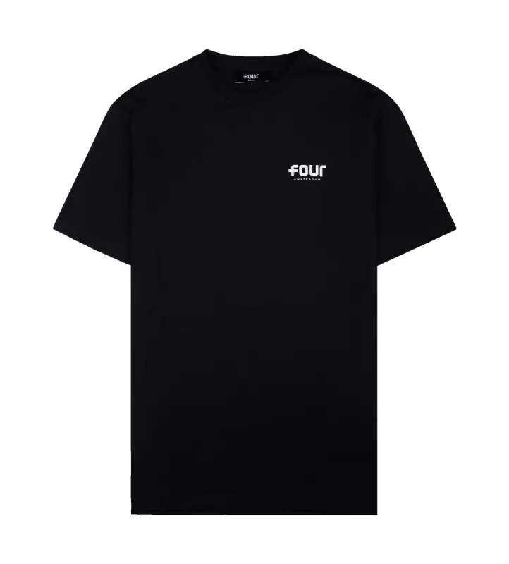 Logo T-Shirt Black sold by FOUR Amsterdam
