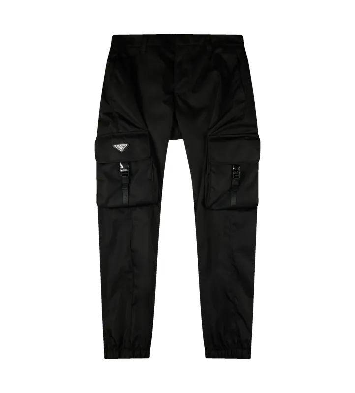 Re-Nylon Cargo Pants Black sold by FOUR Amsterdam