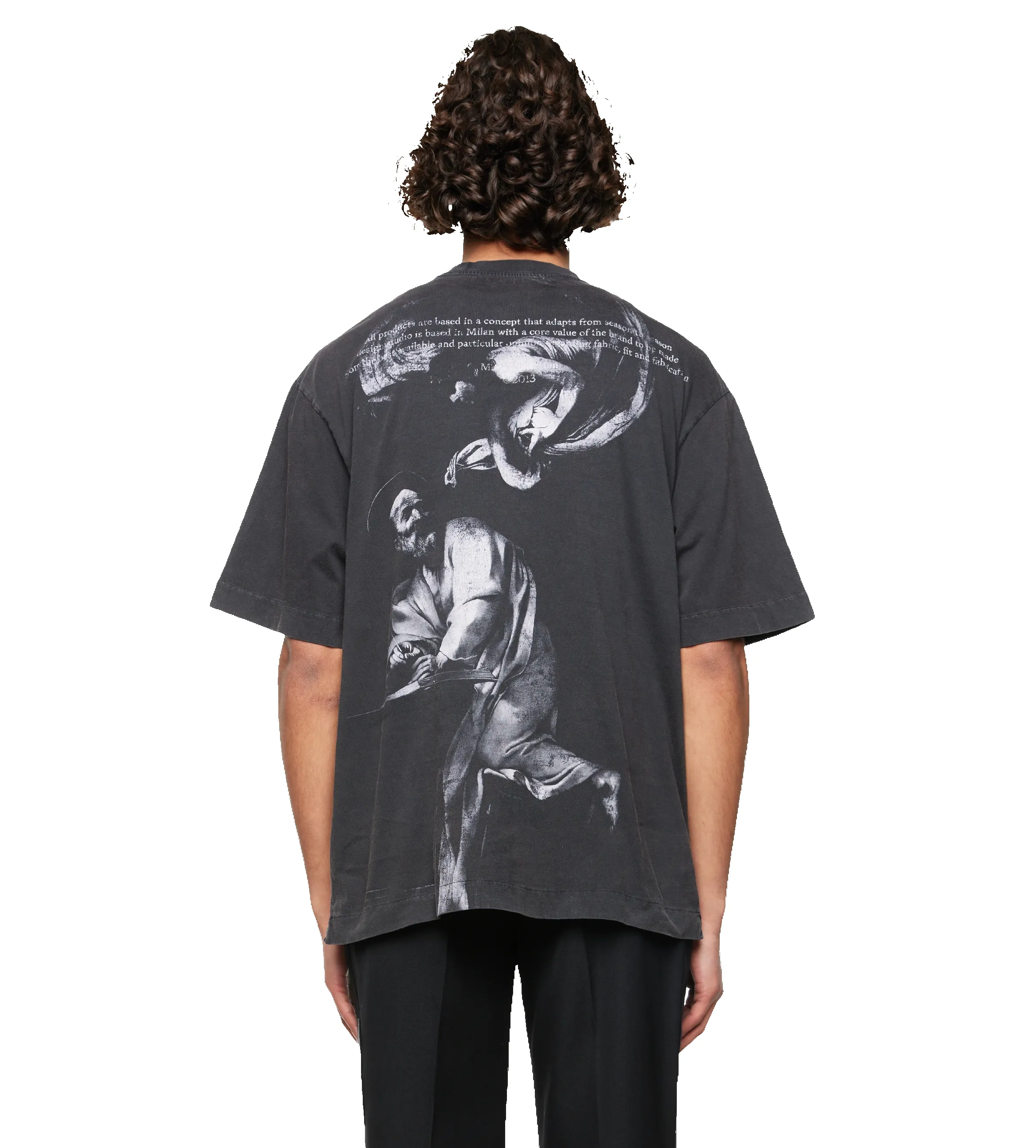 S.Matthew Skate S/S Tee Black sold by FOUR Amsterdam product image thumbnail 2