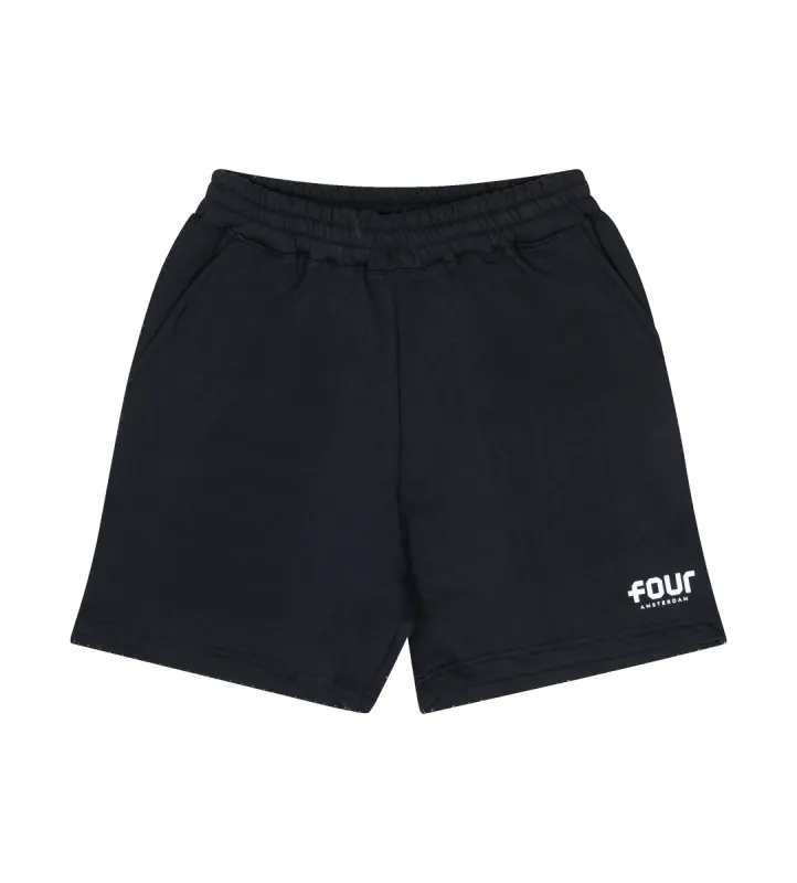Logo Shorts Black sold by FOUR Amsterdam