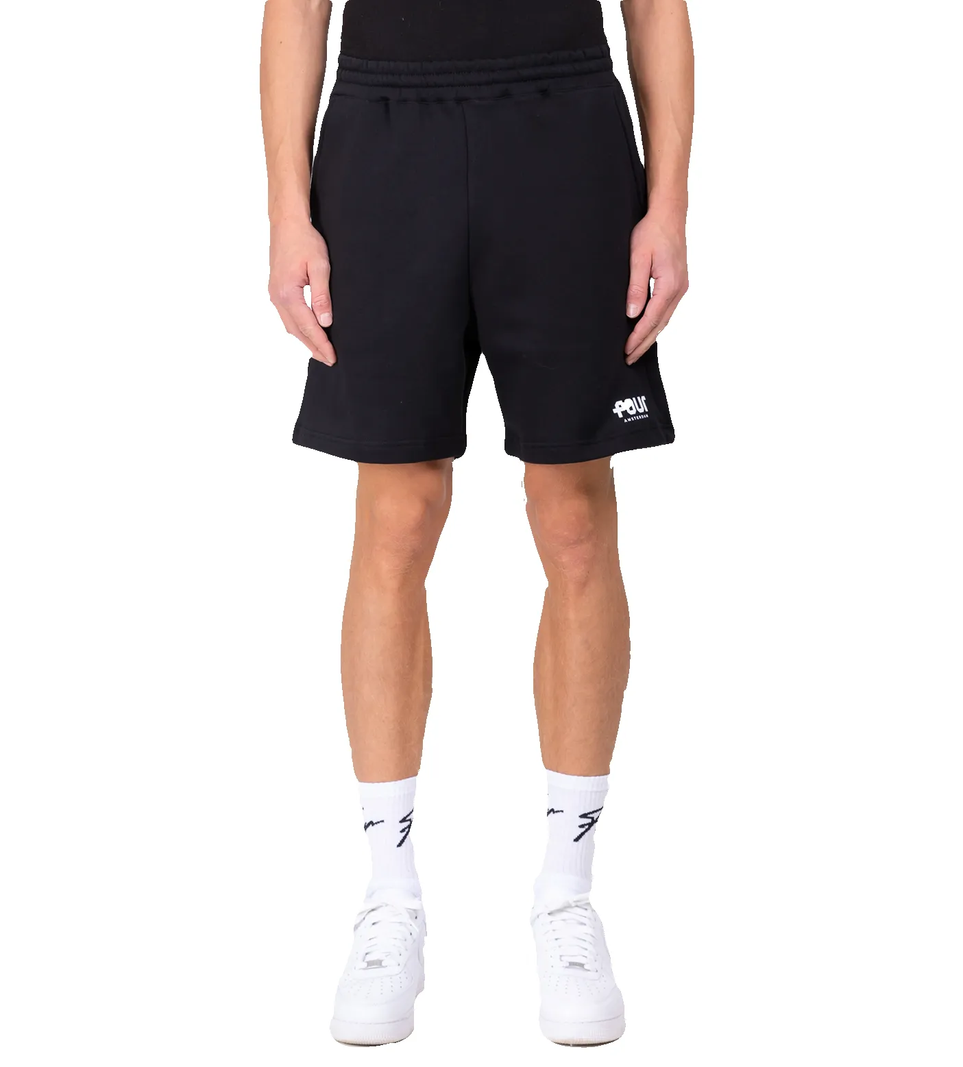 Logo Shorts Black sold by FOUR Amsterdam product image thumbnail 3
