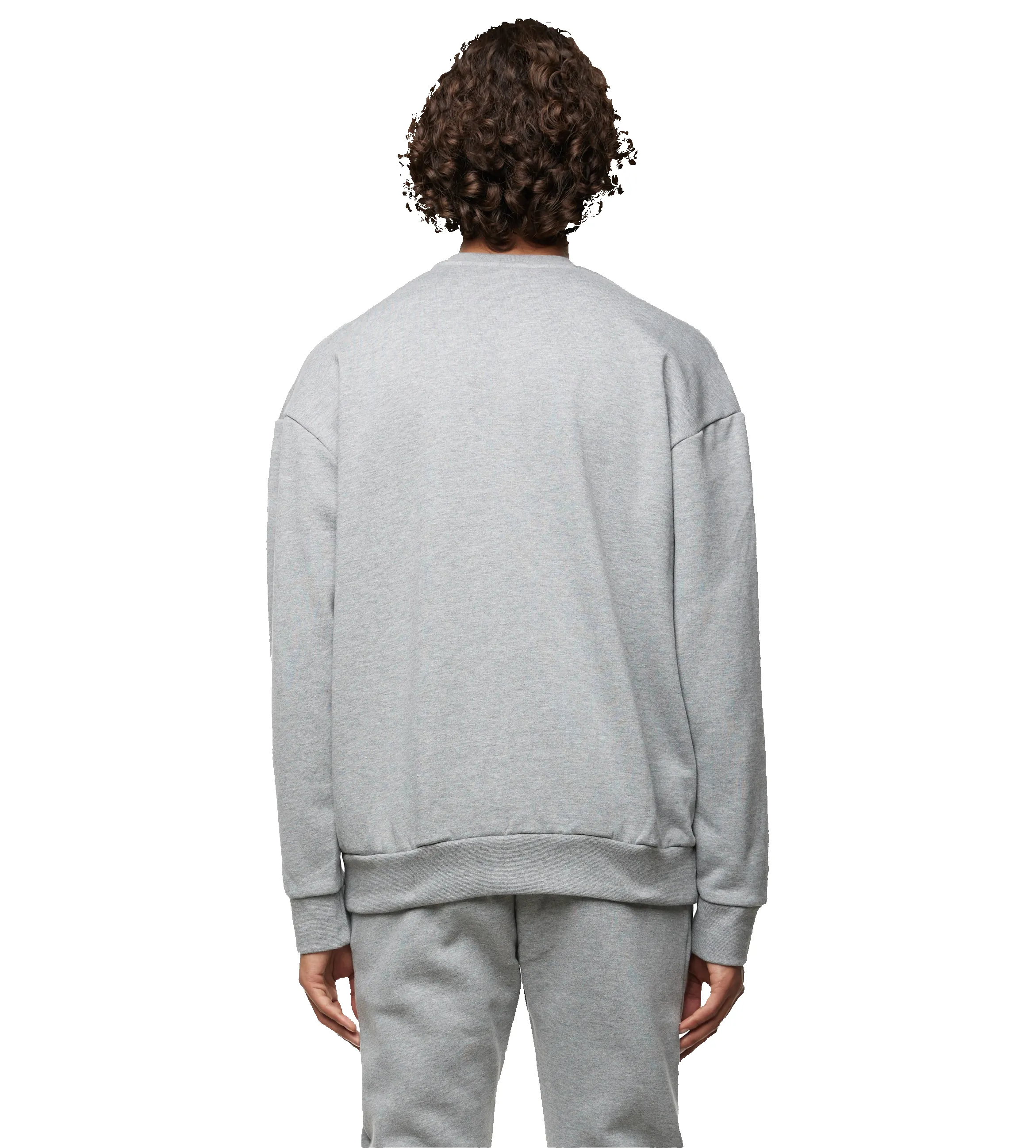 Logo Crewneck Grey sold by FOUR Amsterdam product image thumbnail 5
