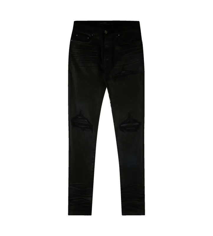 Black WAX MX1 Jeans made by FOUR Amsterdam