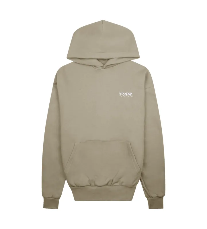 Circles Logo Hoodie Bungee Cord sold by FOUR Amsterdam