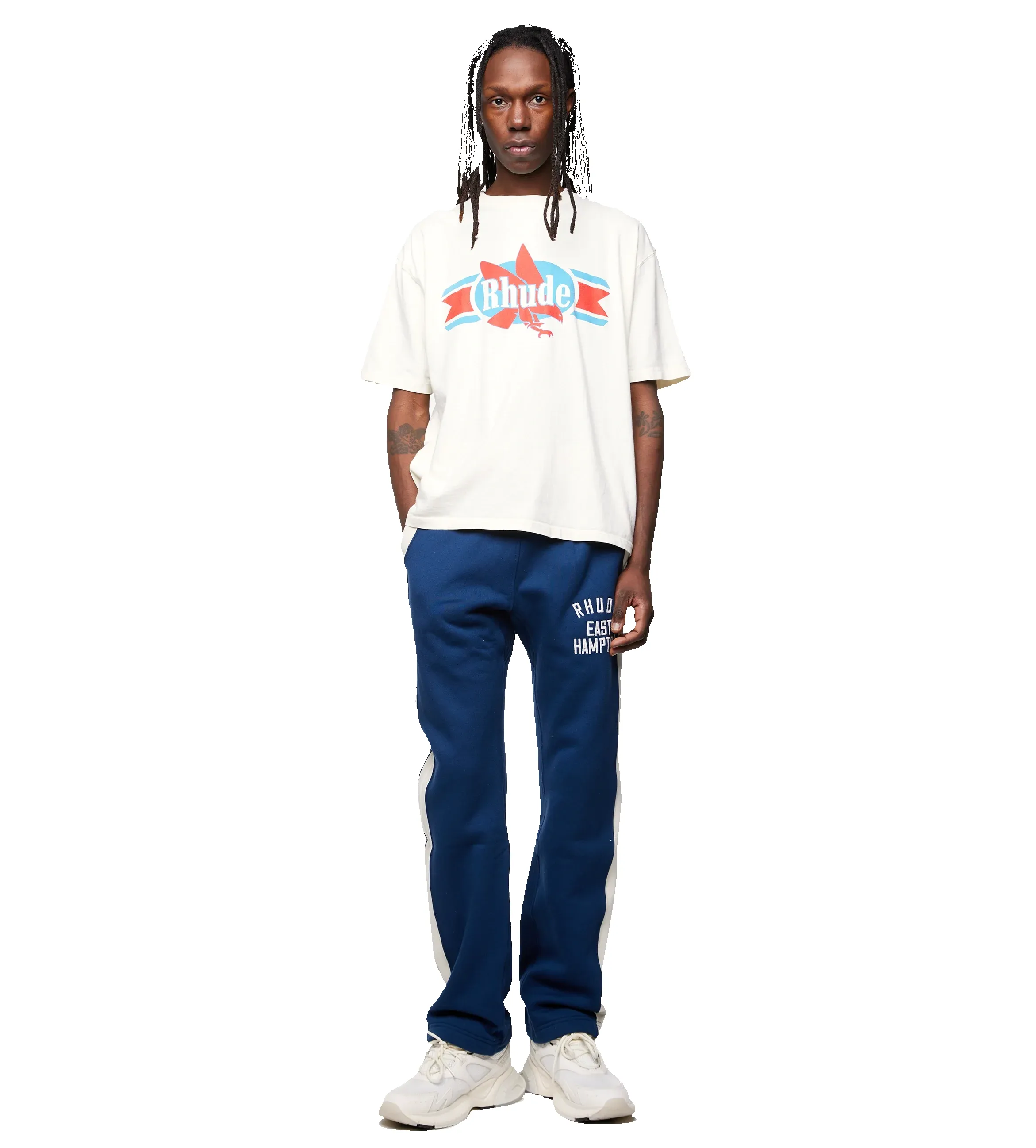 East Hampton Sweatpants Mid Night sold by FOUR Amsterdam product image thumbnail 2