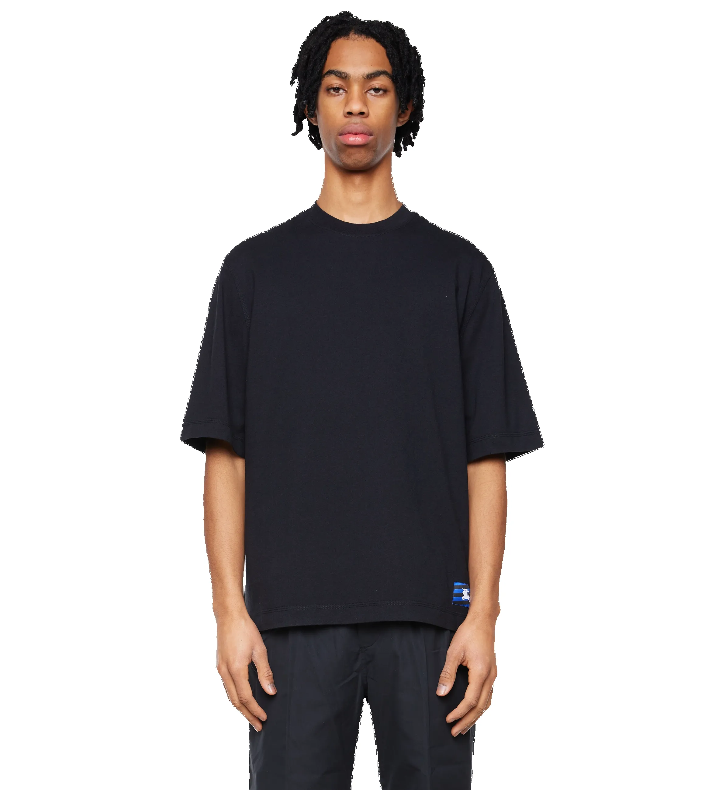 Cotton T-shirt Black sold by FOUR Amsterdam