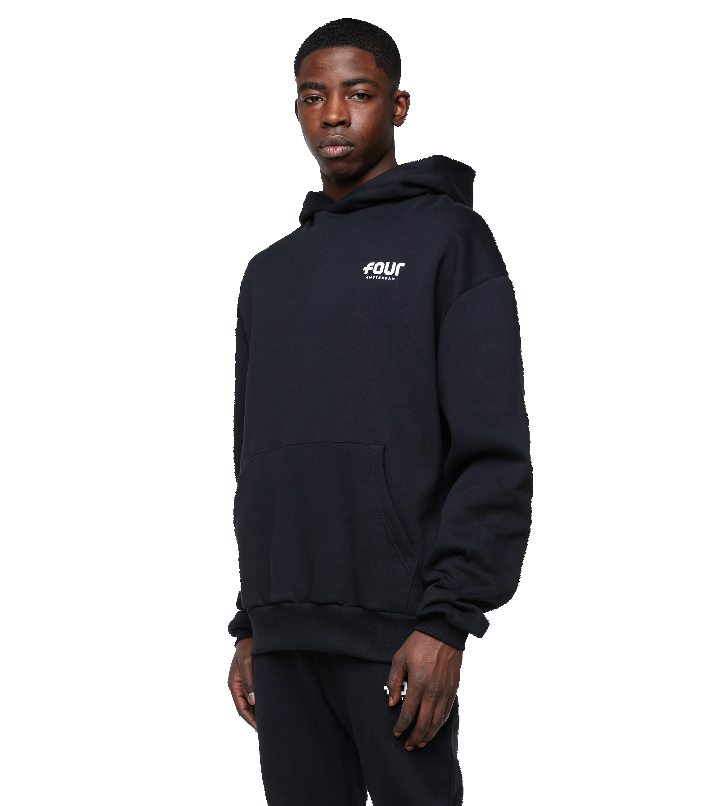 Graphic Soundsystem Tour Hoodie Black sold by FOUR Amsterdam product image thumbnail 4