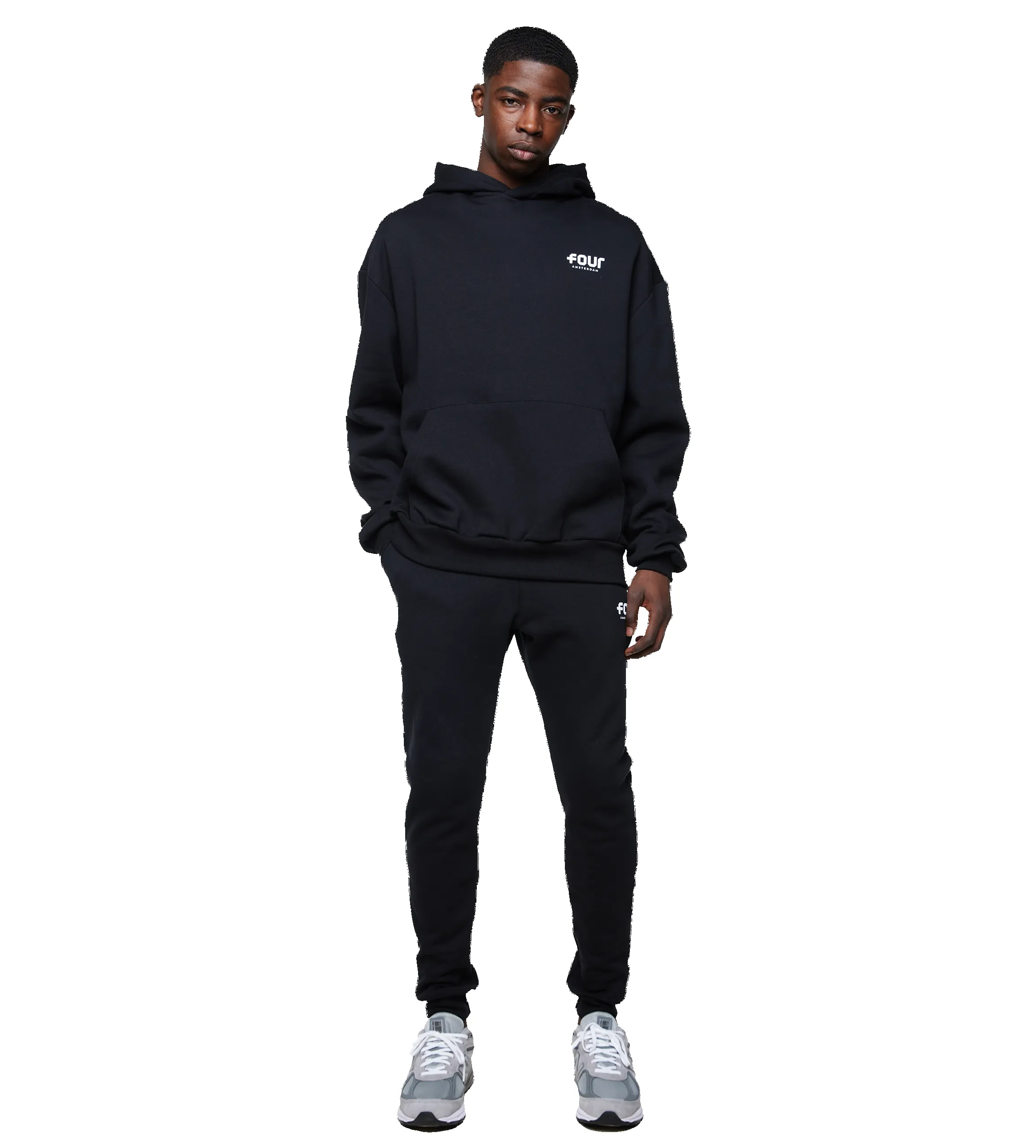 Graphic Soundsystem Tour Hoodie Black sold by FOUR Amsterdam product image thumbnail 3