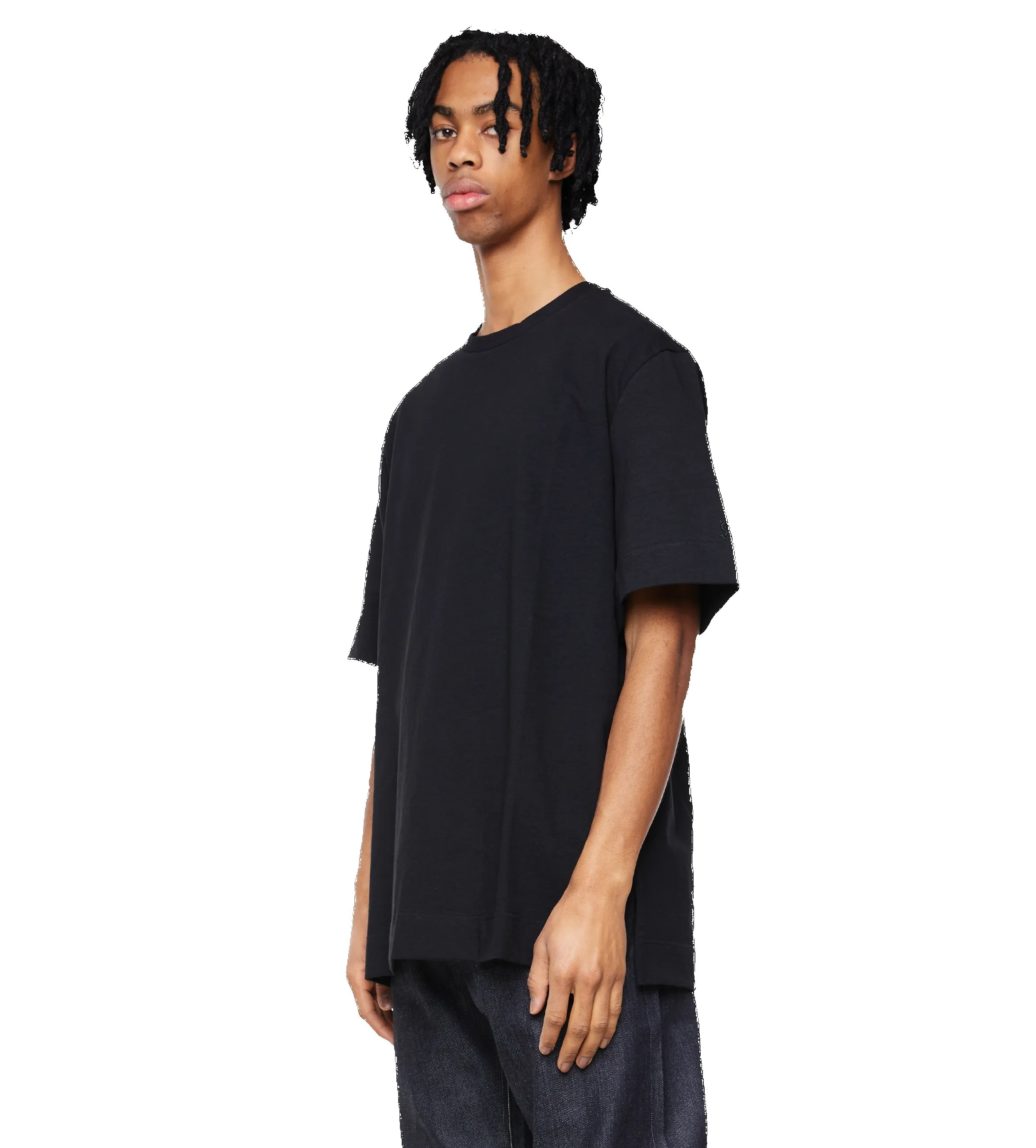 Textured Cotton Jersey Black sold by FOUR Amsterdam product image thumbnail 4