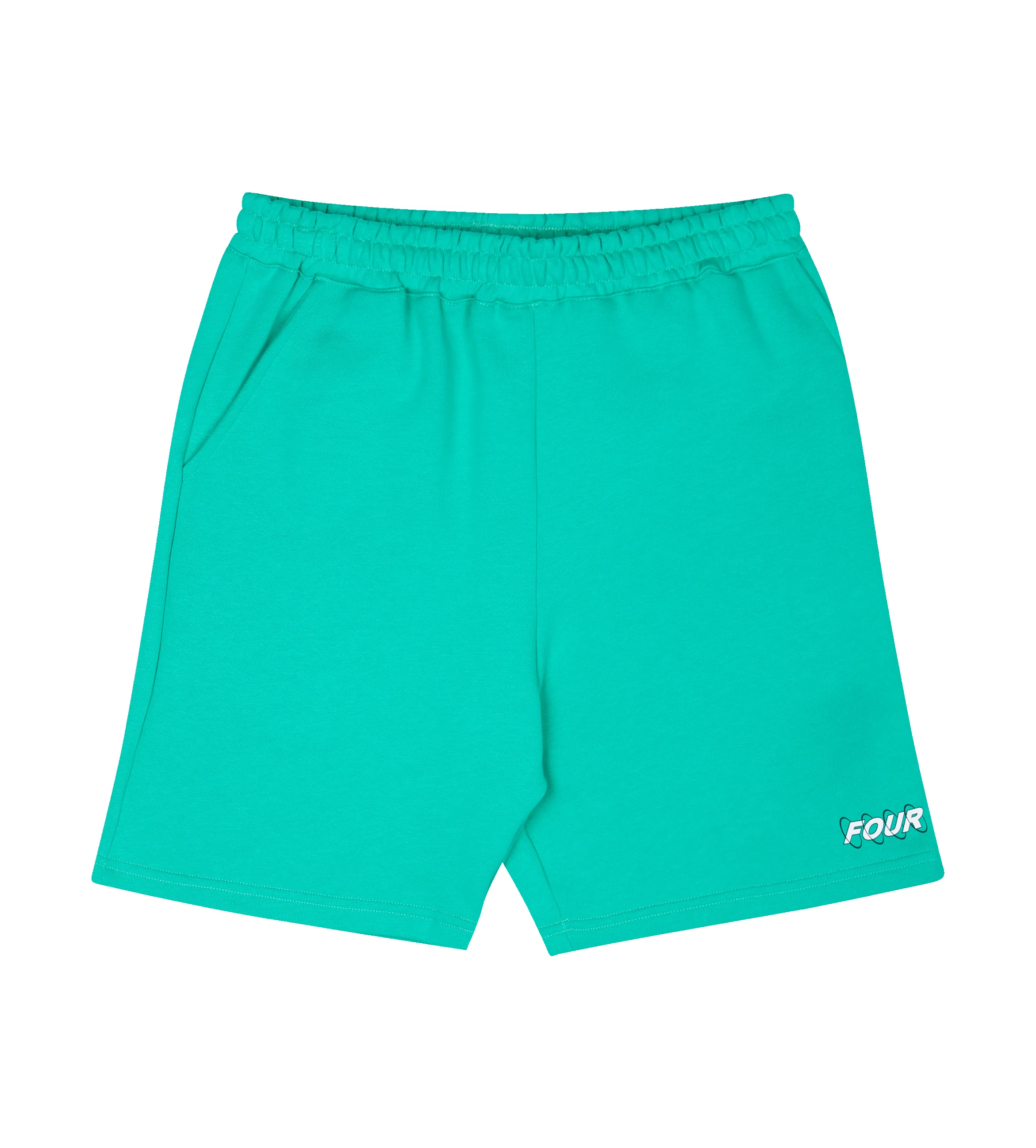 Circles Logo Shorts Vivid Green sold by FOUR Amsterdam