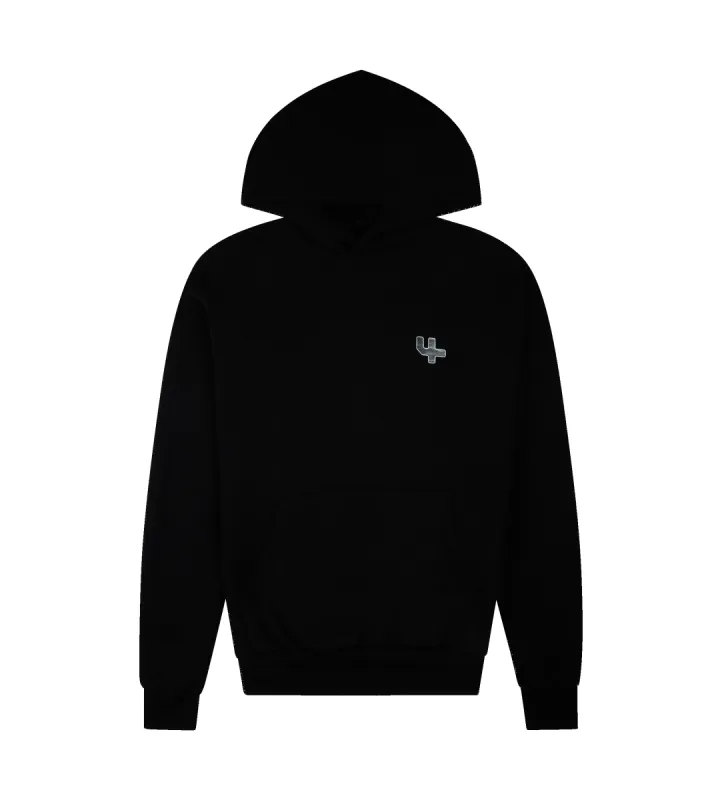 Outline Logo Hoodie Black sold by FOUR Amsterdam
