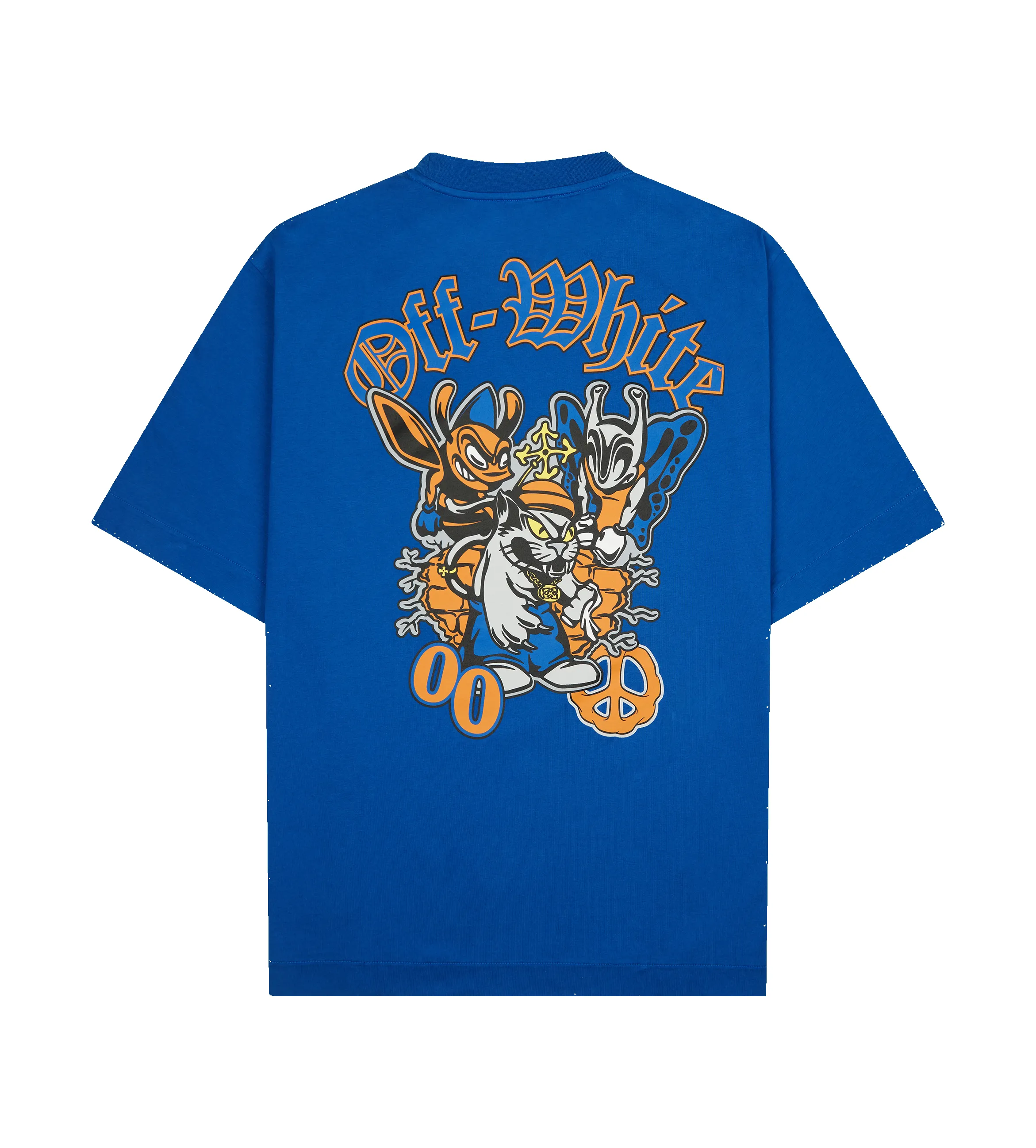 Gang Skate T-shirt True Blue sold by FOUR Amsterdam product image thumbnail 2