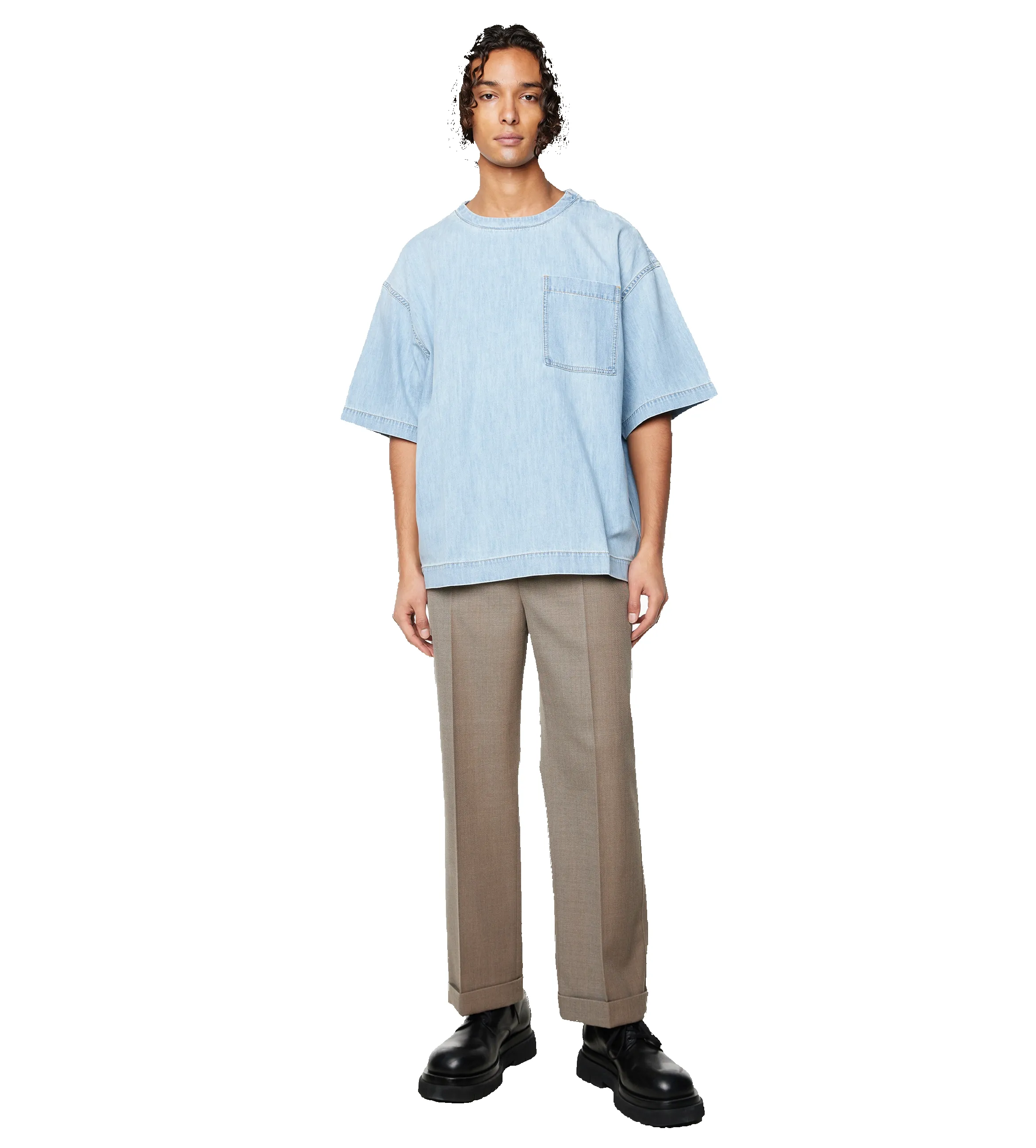 T-shirt Light Bleach sold by FOUR Amsterdam product image thumbnail 2