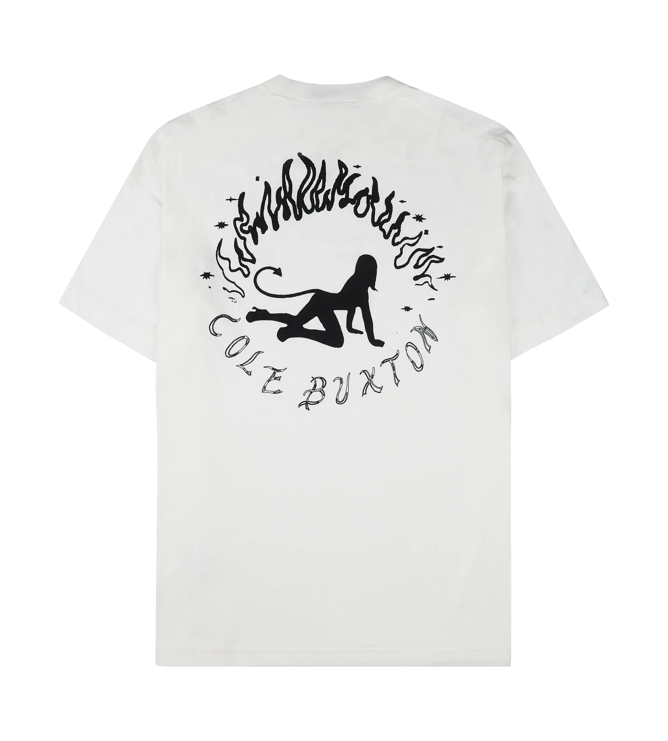 Flame T-shirt Vintage White sold by FOUR Amsterdam product image thumbnail 2