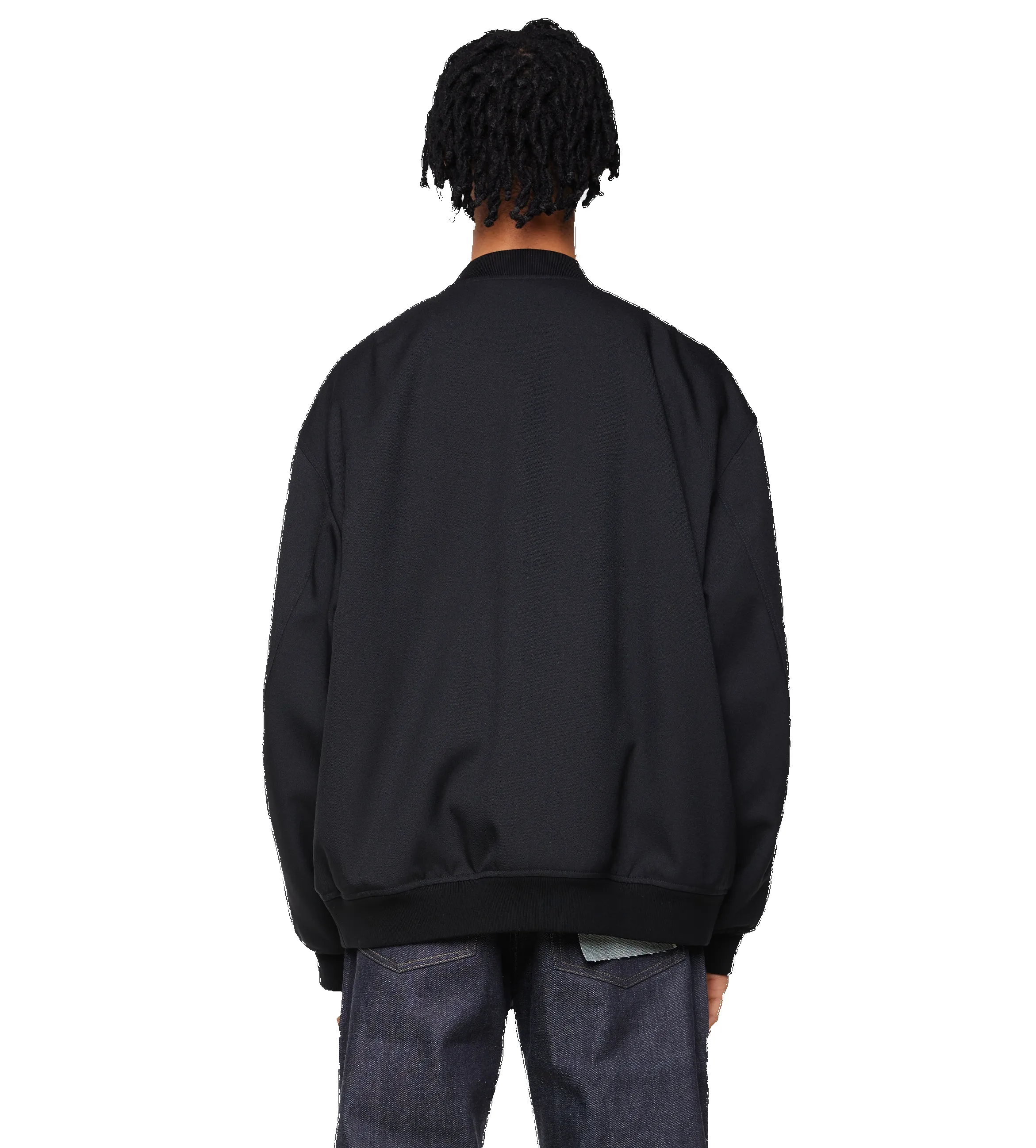 Bomber Jacket Black sold by FOUR Amsterdam product image thumbnail 3