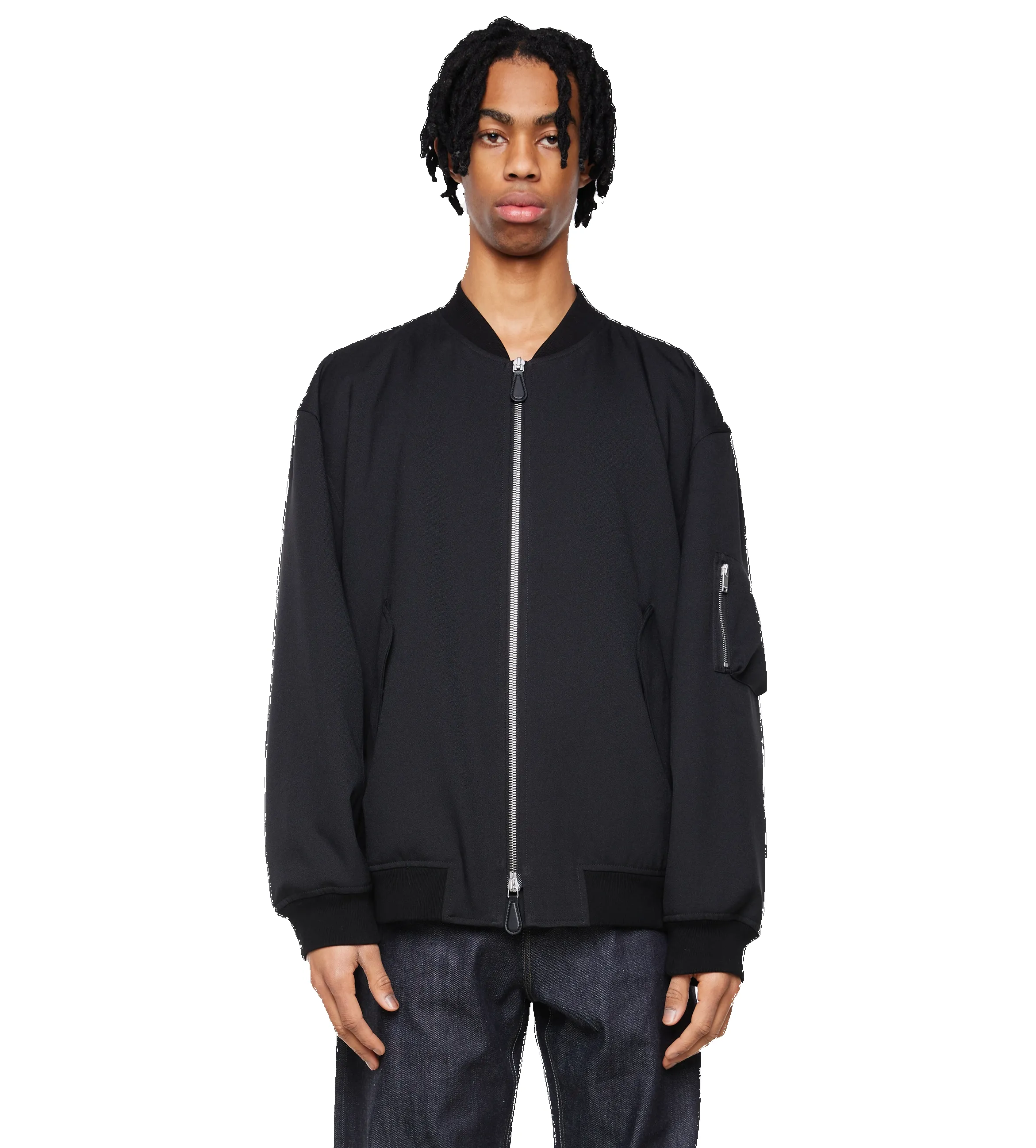 Bomber Jacket Black sold by FOUR Amsterdam