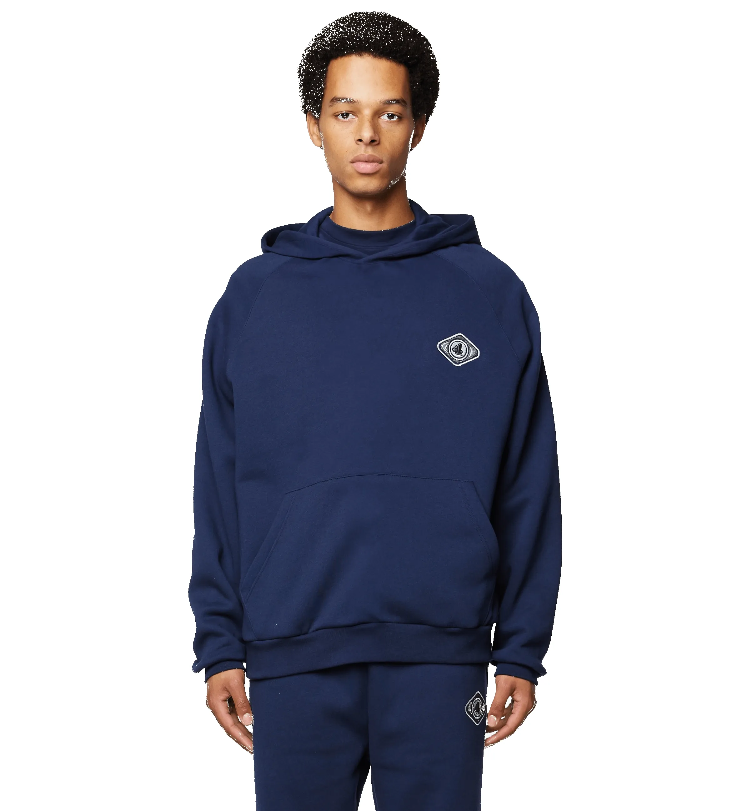 Hoodie Marine Blue sold by FOUR Amsterdam