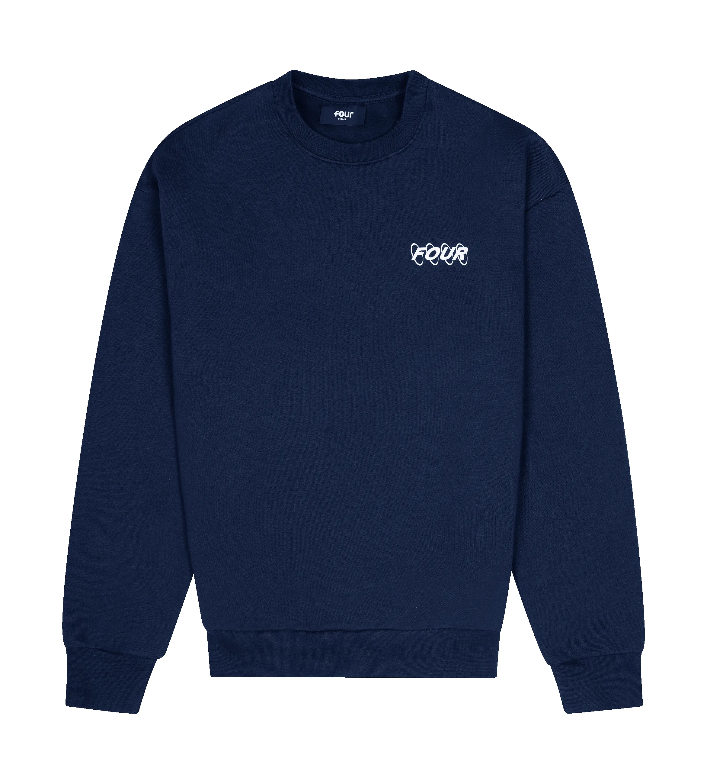 Circles Logo Crewneck Marine Blue sold by FOUR Amsterdam