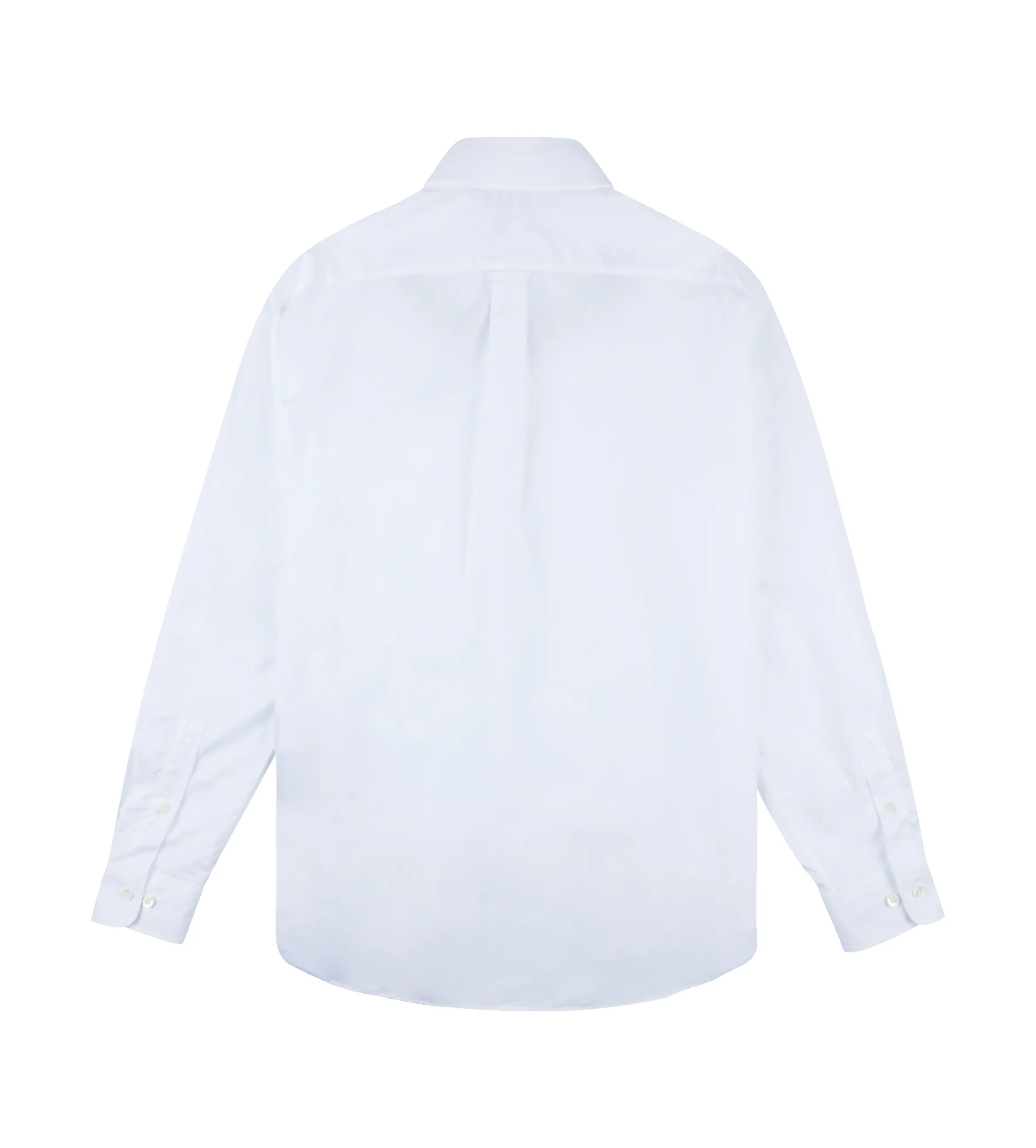 Neck Logo Classic Shirt White sold by FOUR Amsterdam product image thumbnail 2