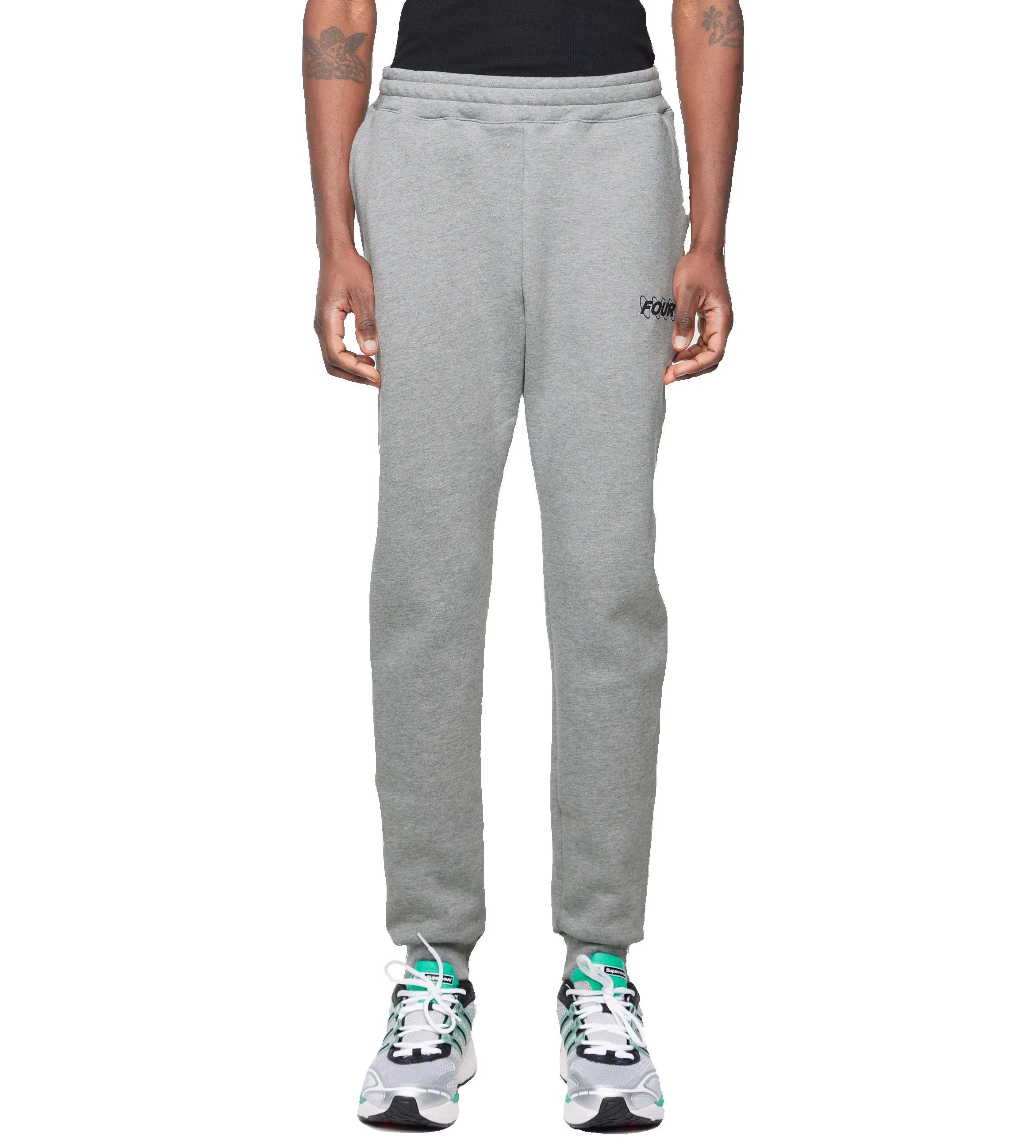 Circles Logo Sweatpants Grey sold by FOUR Amsterdam product image thumbnail 3