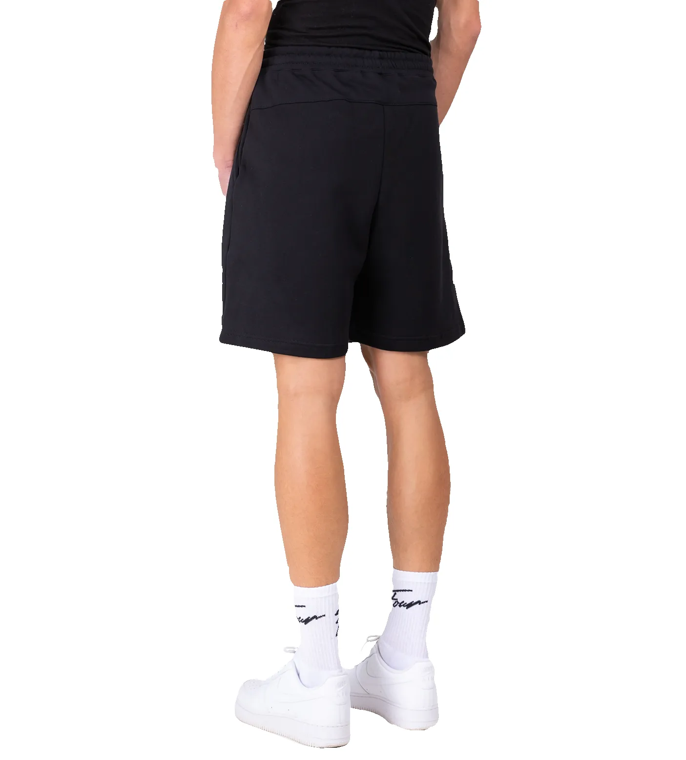 Circles Logo Shorts Black sold by FOUR Amsterdam product image thumbnail 5