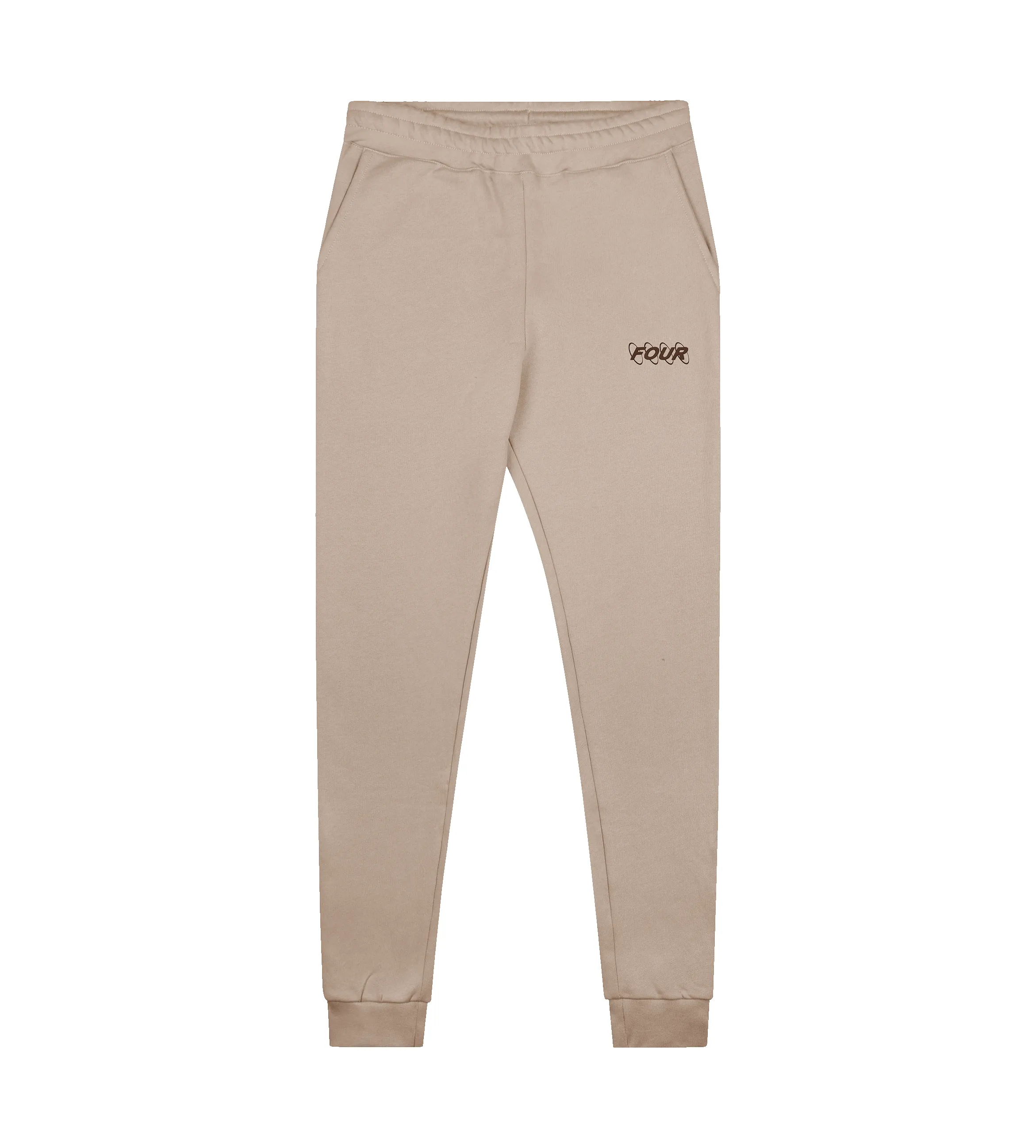Circles Logo Sweatpants Vintage Khaki sold by FOUR Amsterdam