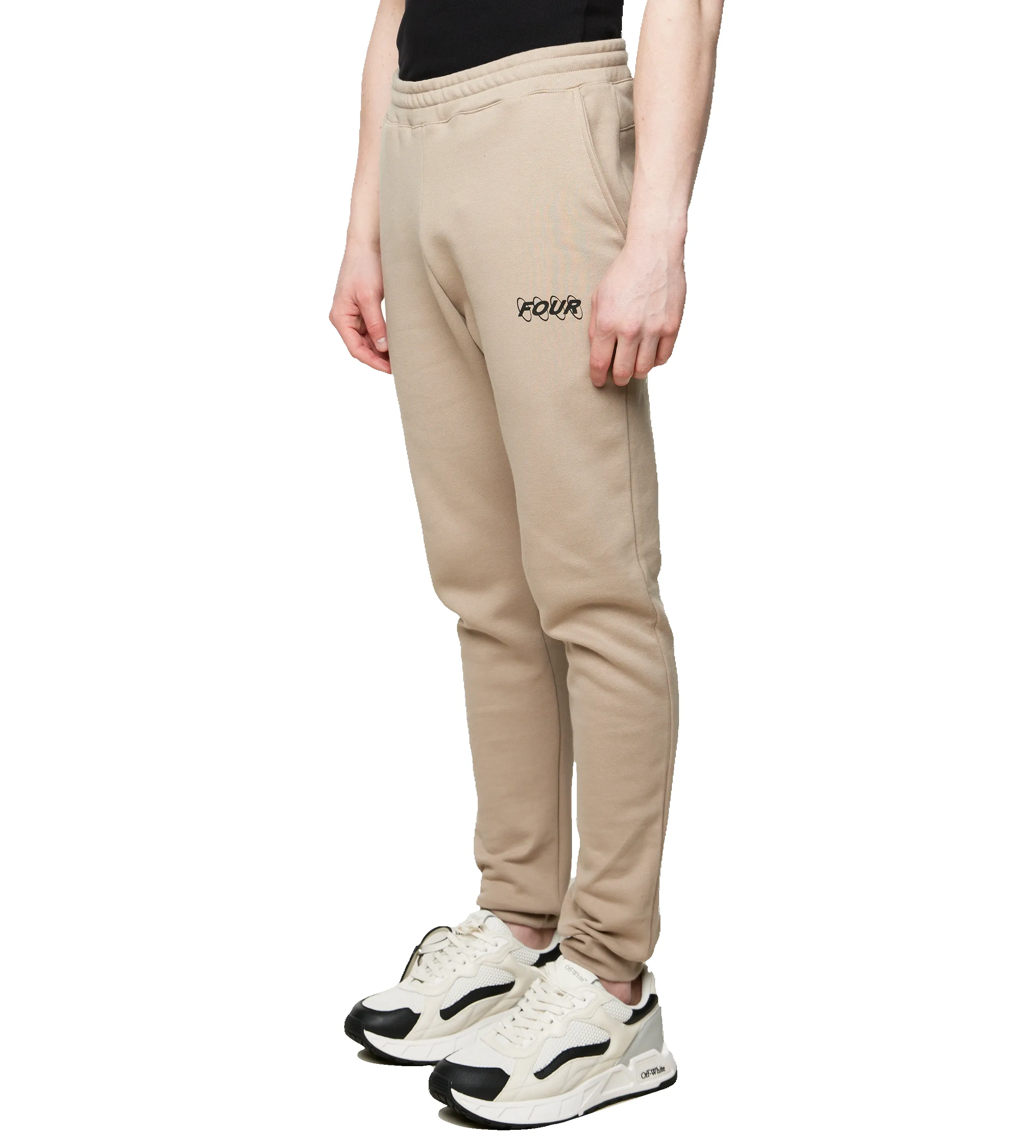 Circles Logo Sweatpants Vintage Khaki sold by FOUR Amsterdam product image thumbnail 5