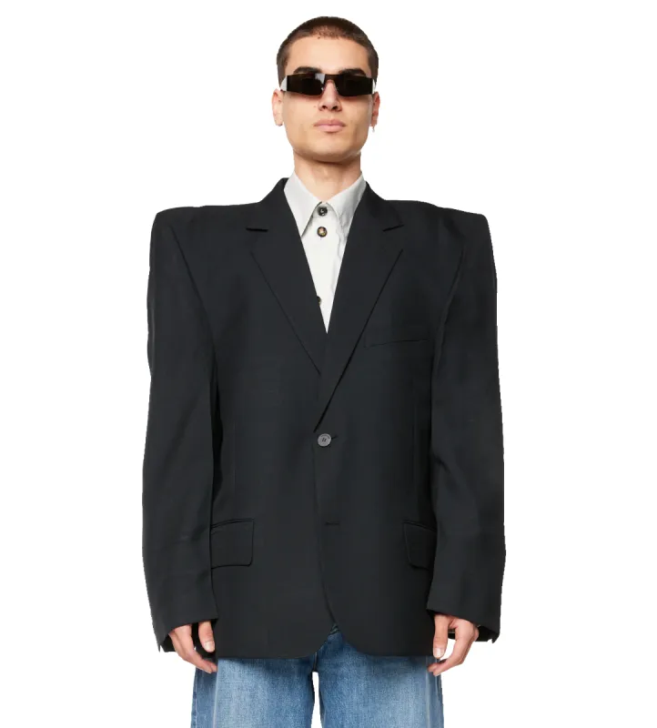 Boxy Jacket Black sold by FOUR Amsterdam