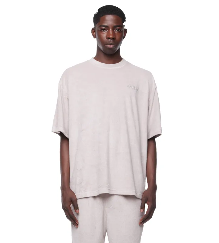 Terry Cloth T-shirt Light Sand sold by FOUR Amsterdam