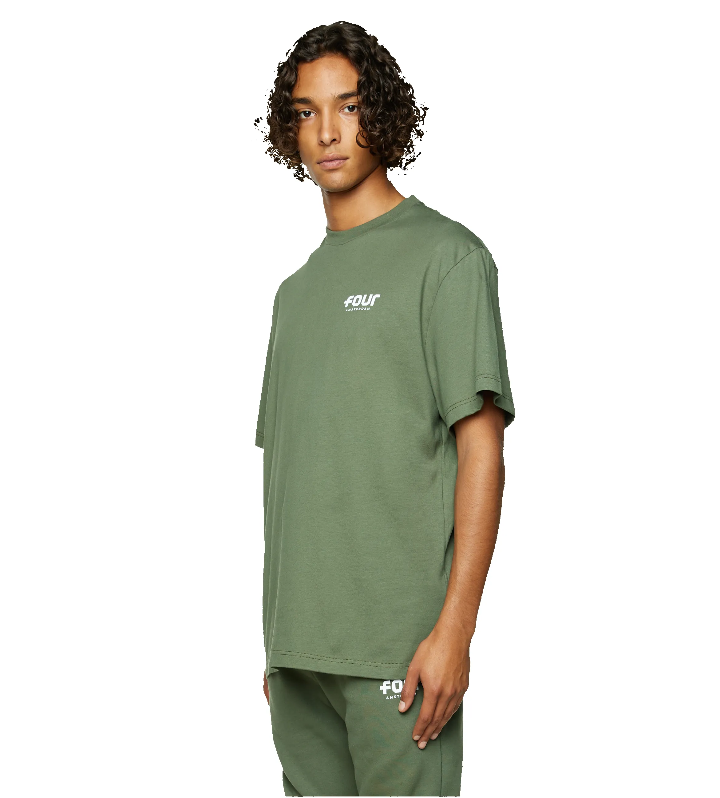 Logo T-shirt Thyme sold by FOUR Amsterdam product image thumbnail 4