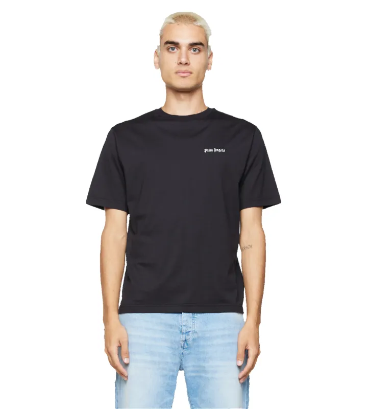 Logo-Embroidered T-shirt Black sold by FOUR Amsterdam
