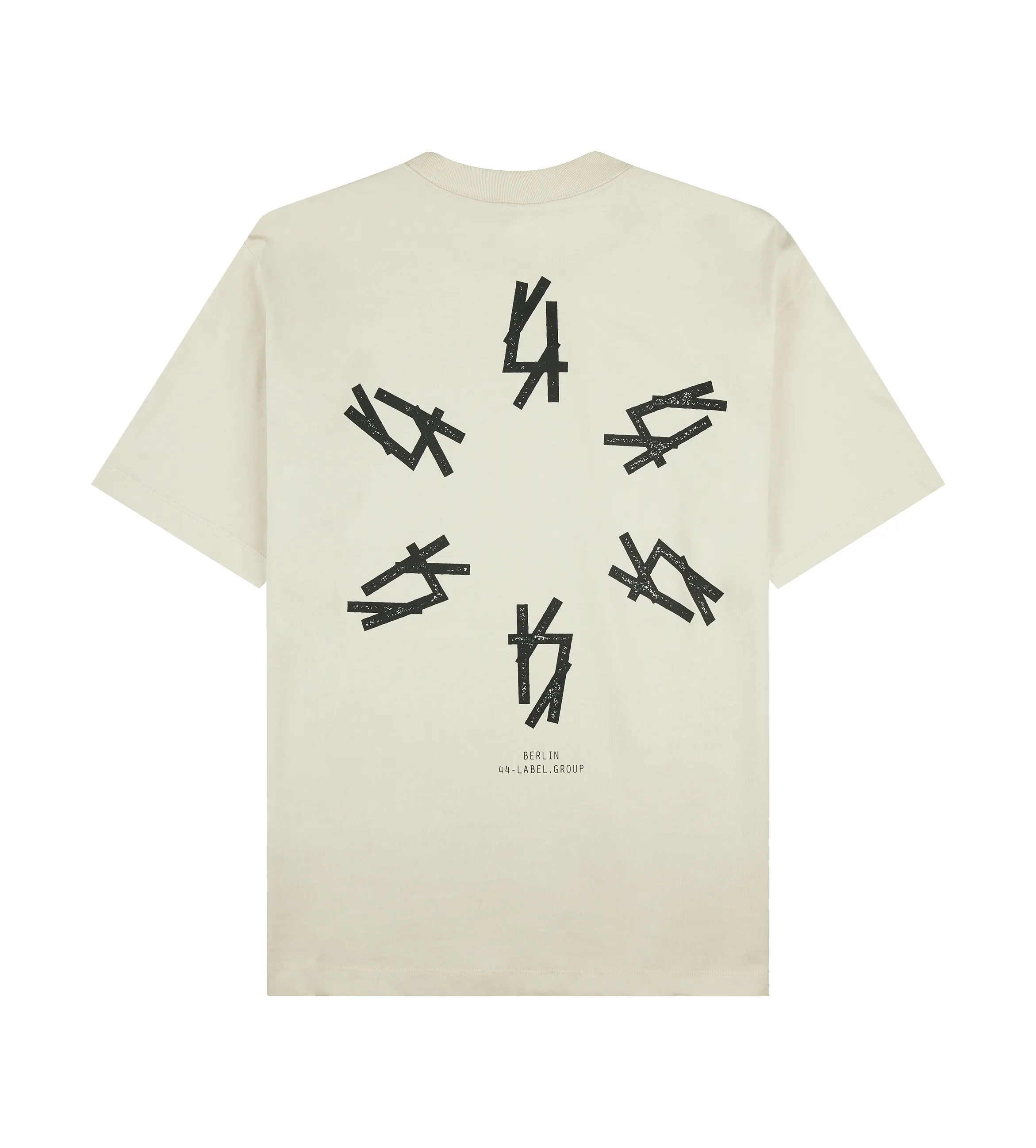 Short sleeve T-shirt Dirty White sold by FOUR Amsterdam product image thumbnail 2