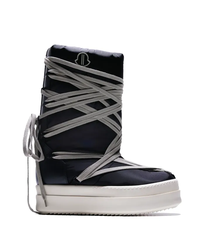 Rick Owens x Moncler Bigrock Boots Black sold by FOUR Amsterdam