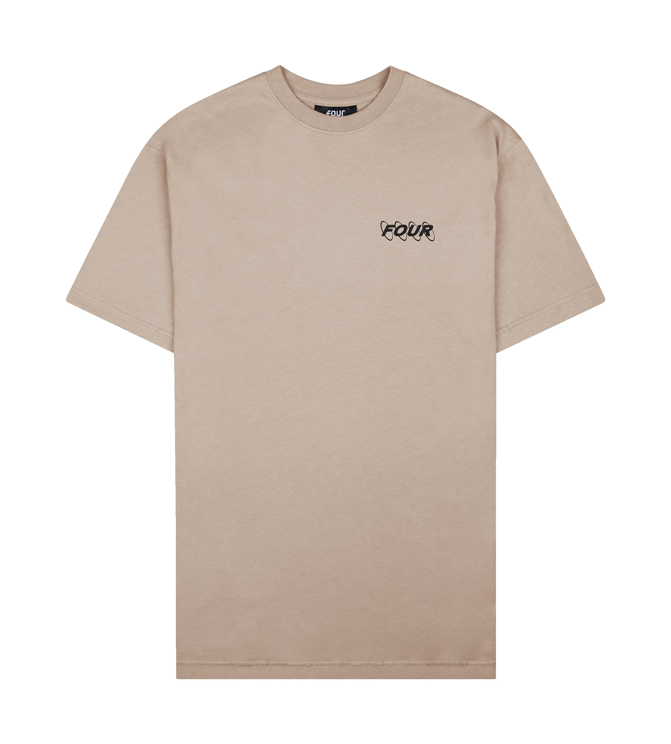 Circles Logo T-shirt Vintage Khaki sold by FOUR Amsterdam