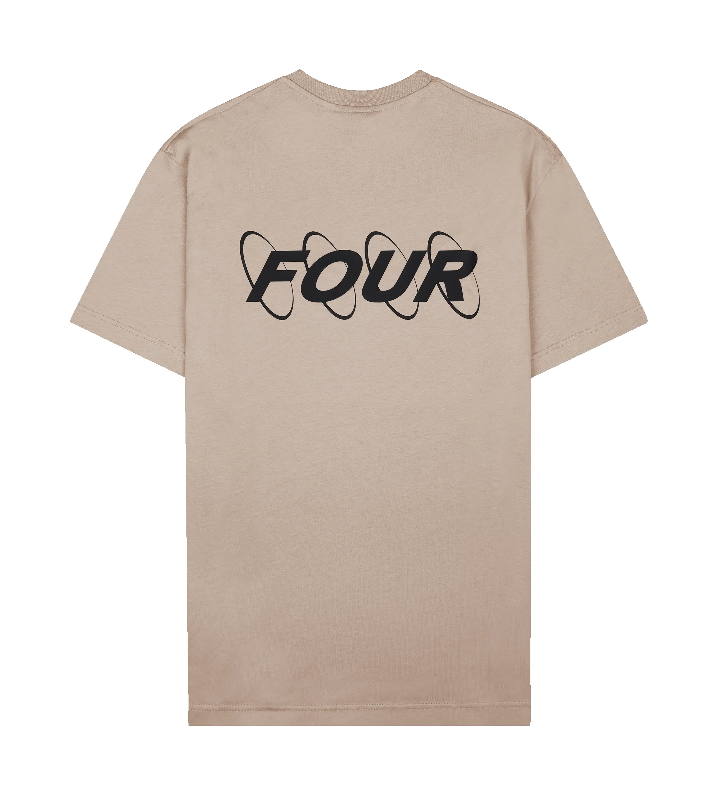 Circles Logo T-shirt Vintage Khaki sold by FOUR Amsterdam product image thumbnail 2