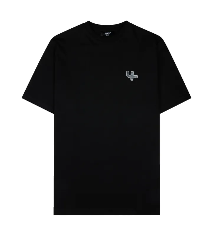 Outline Logo T-shirt Black sold by FOUR Amsterdam