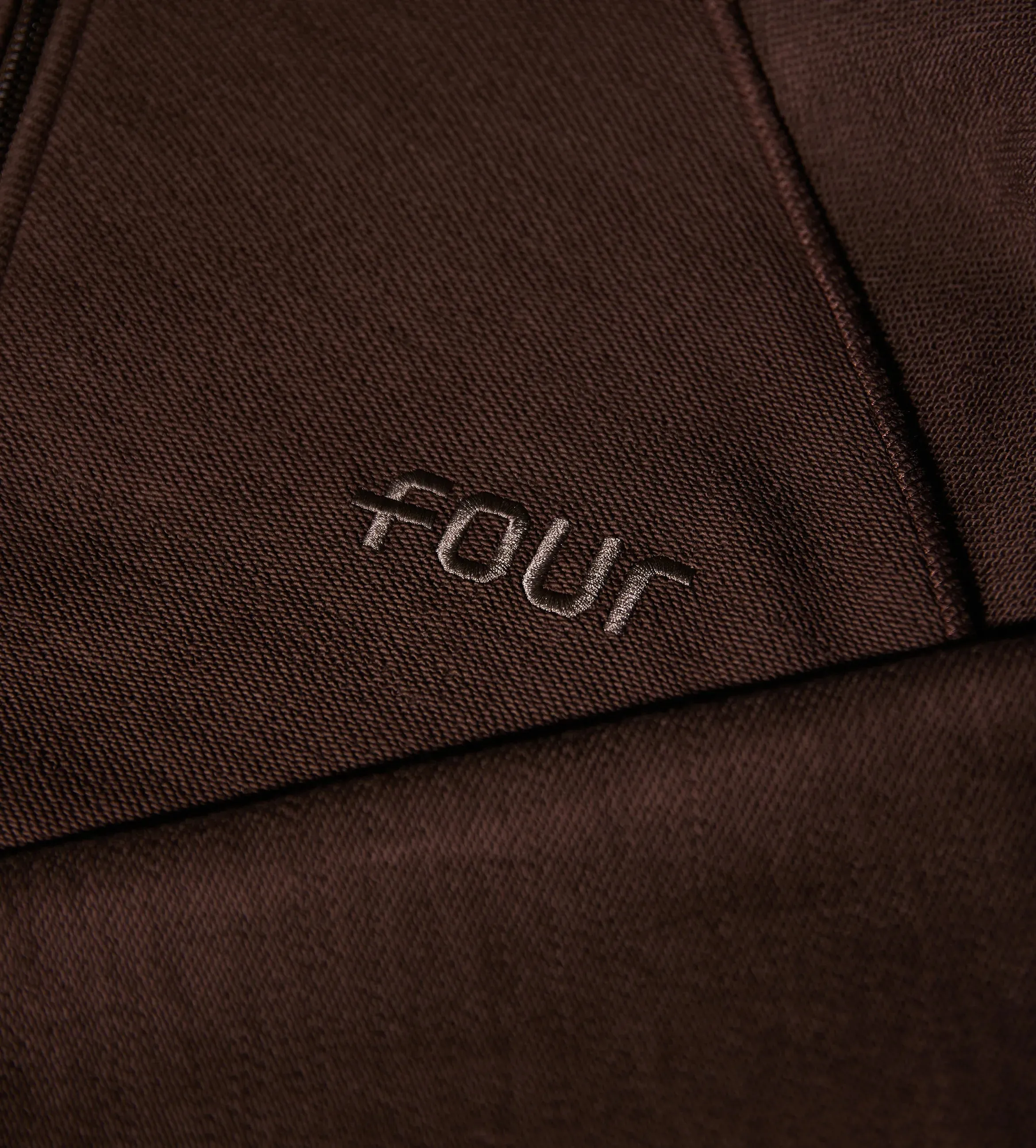 T-shirt Inside Out Chocolate Brown sold by FOUR Amsterdam product image thumbnail 5