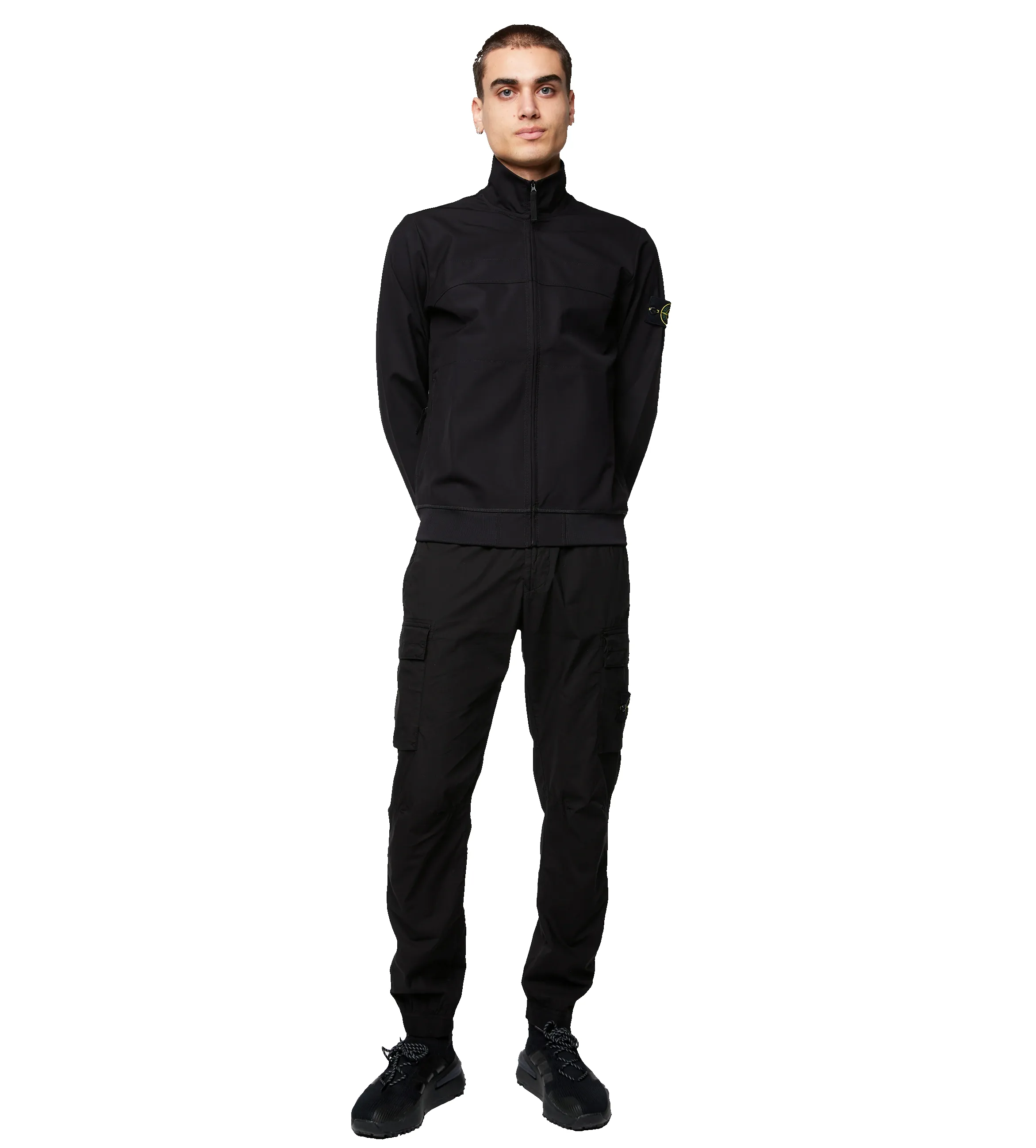 Cargo Trouser Black sold by FOUR Amsterdam product image thumbnail 2