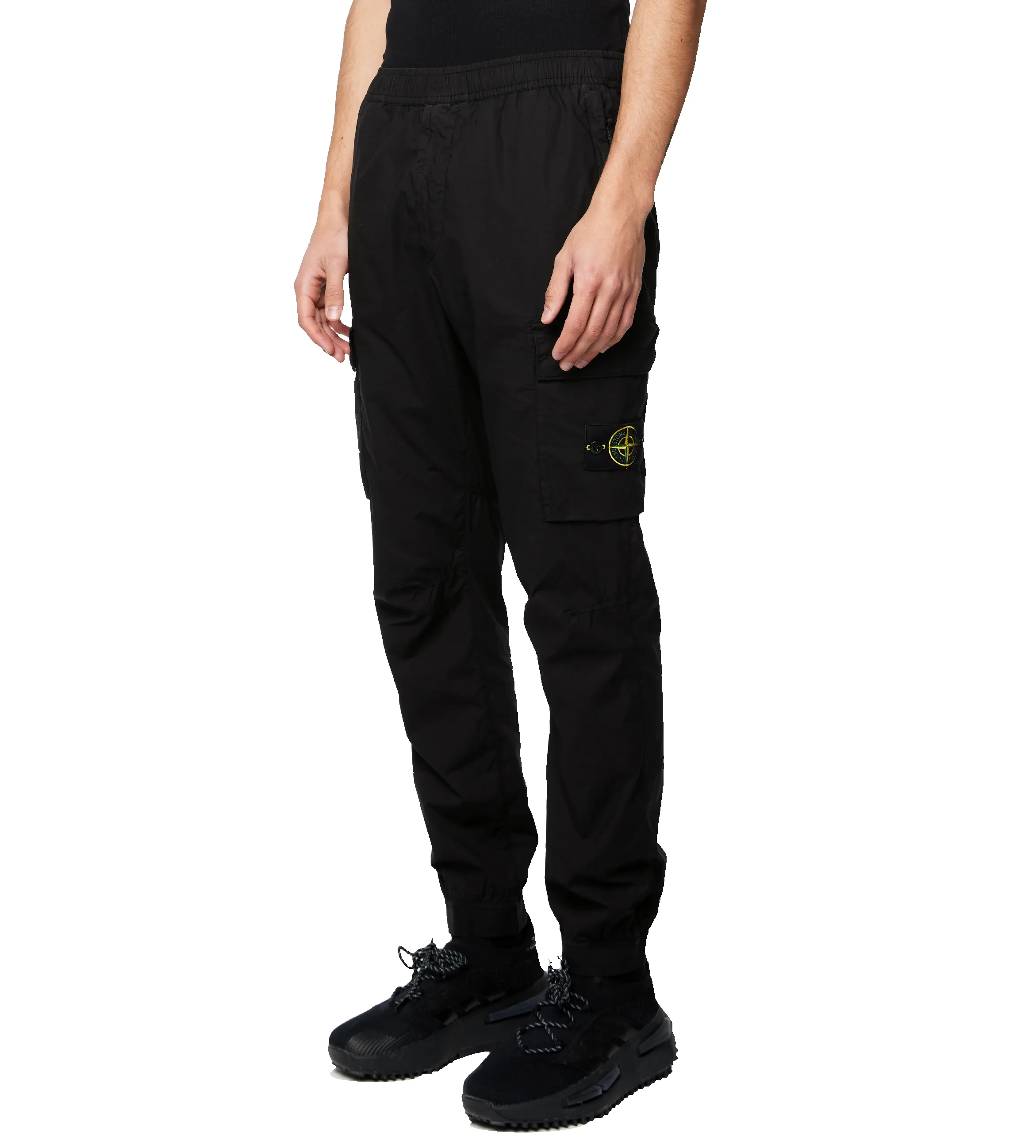 Cargo Trouser Black sold by FOUR Amsterdam product image thumbnail 3