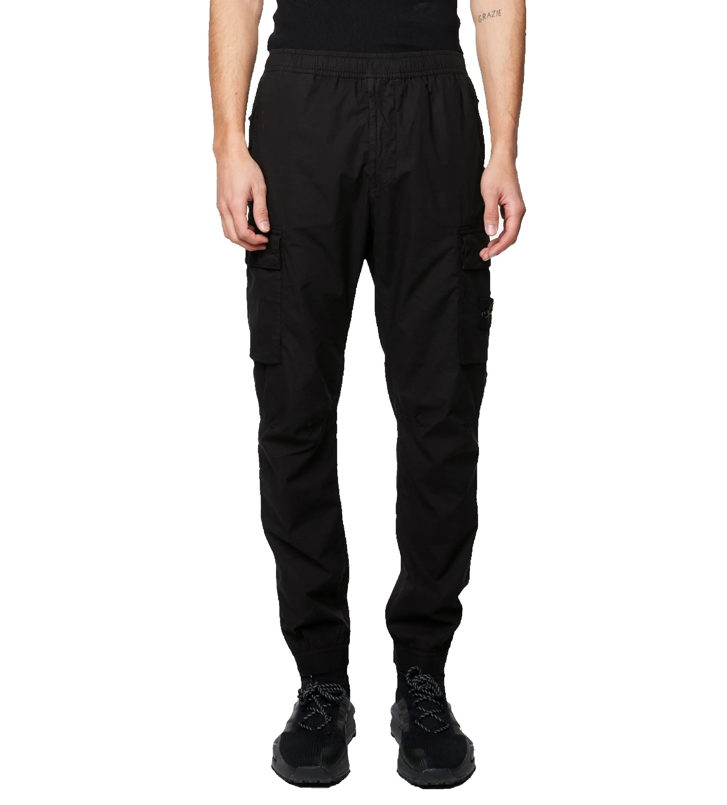 Cargo Trouser Black sold by FOUR Amsterdam